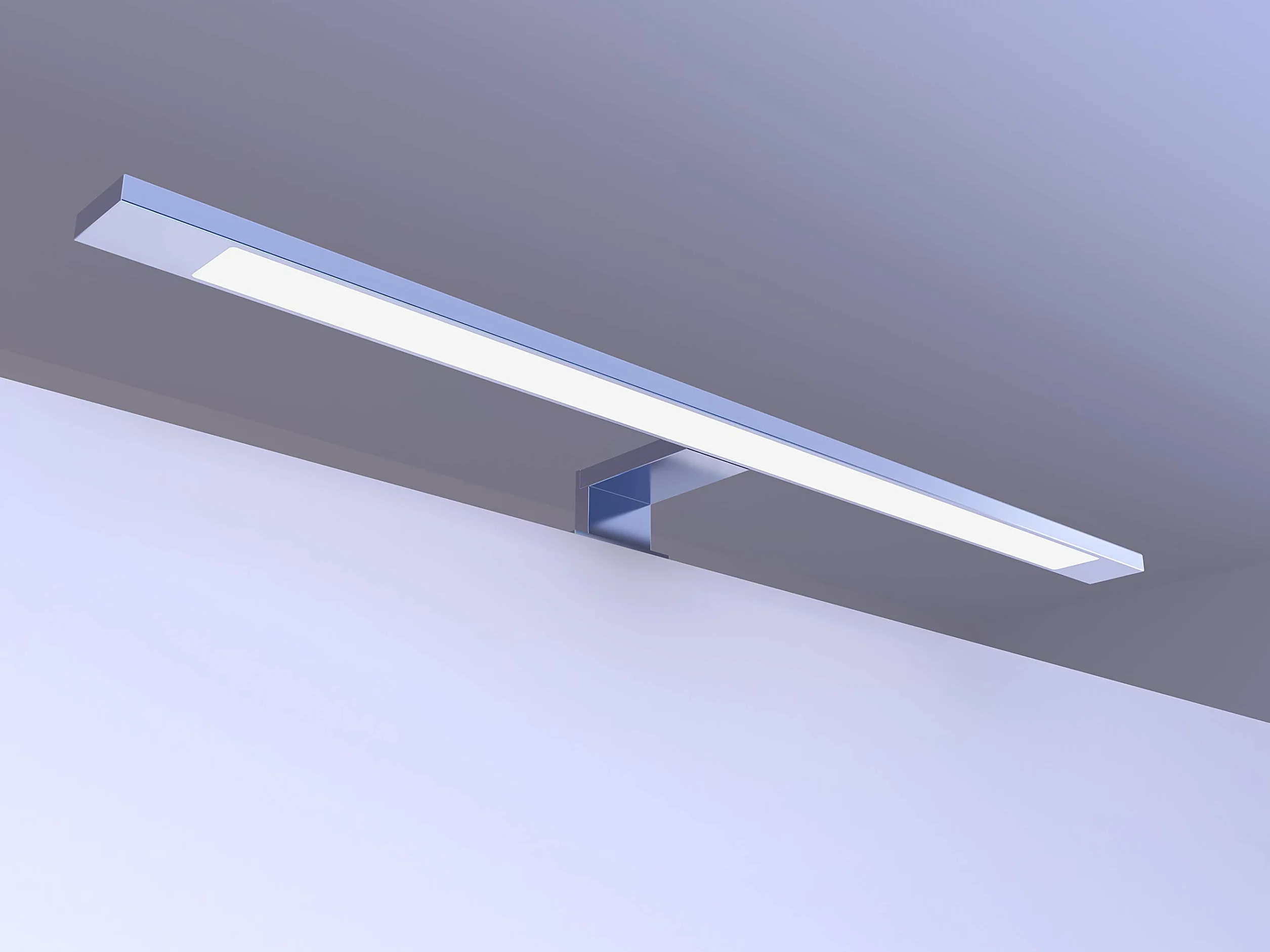 Kalb lampa LED do lustra, 12 W, neutralna biel lub ciepła biel, chromowana, barwa światła: ciepła biel