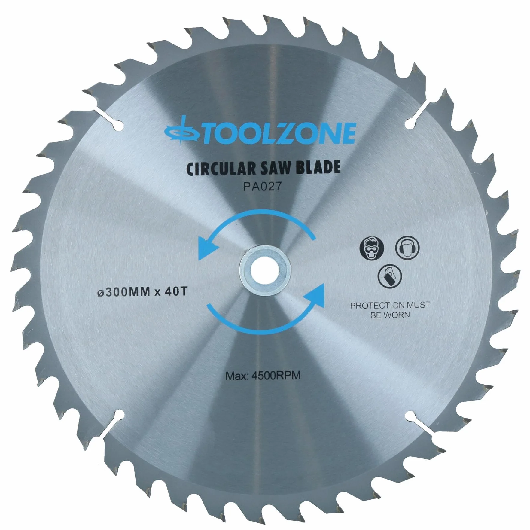 2 szt. 300 mm x 30 mm TCT brzeszczoty do piły tarczowej 40 i 60 zębów z pierścieniem adaptera TE517