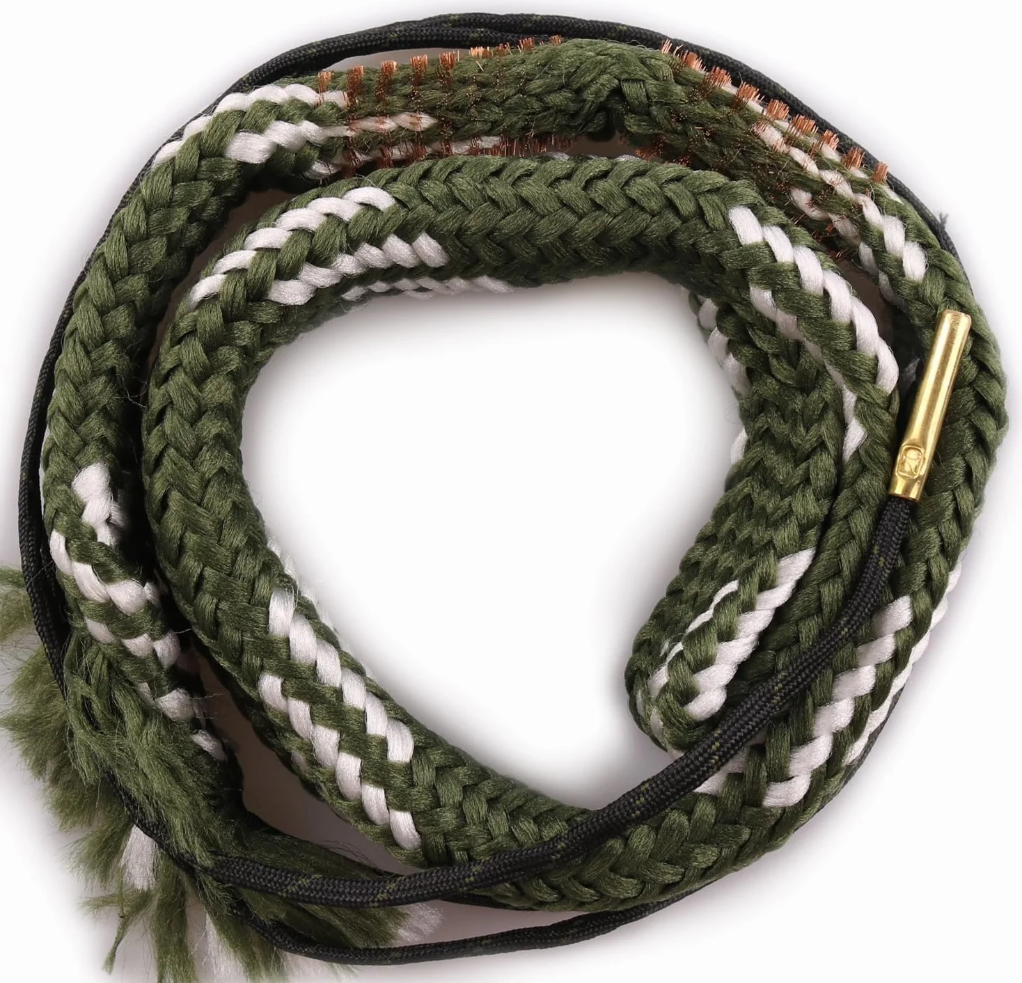 Royal Hunter Sznurek do czyszczenia lufy I Boresnake kaliber Schrot GA 20 I pielęgnacja broni i czyszczenie lufy do strzelb Premium Bore Snake ze zintegrowaną mosiężną szczotką