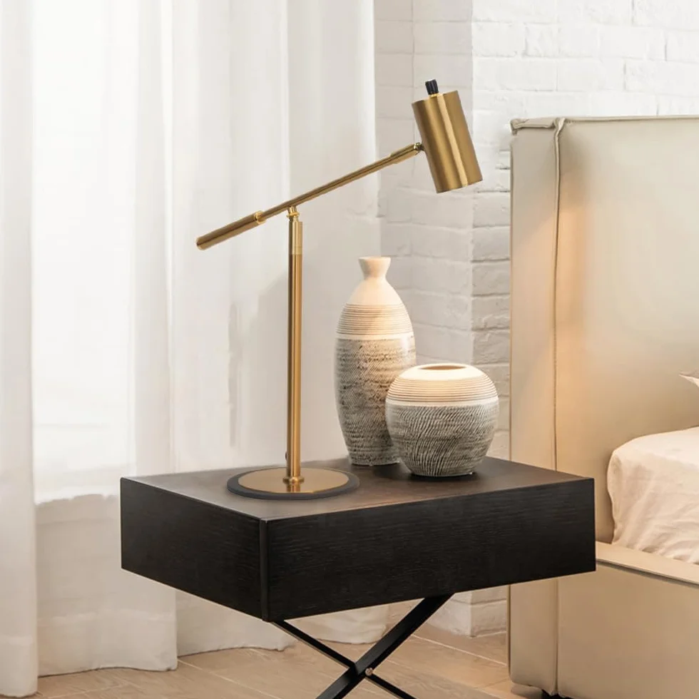 do salonu biurko LED Regulowana stołowa Elastyczne oko troskliwe zadanie oświetlenie Oprawa kolumna Lampy stołowe 5 W Light