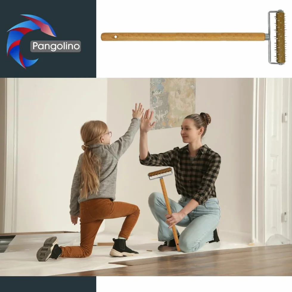 Pangolino Wałek, tapeta kolczasta 150 x 500 mm, paznokiec, jeż, igła do perforacji - narzędzie do tapetowania