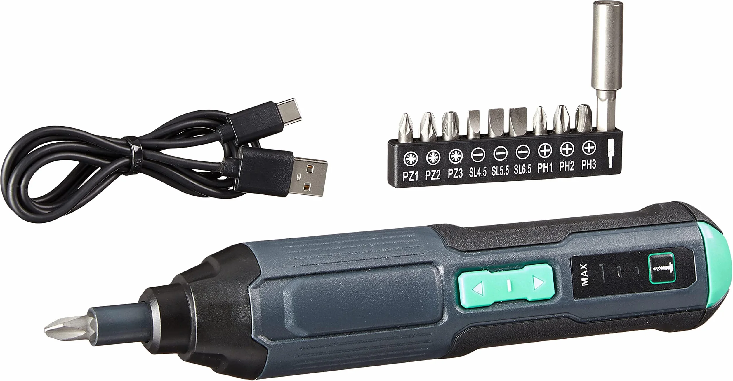 SKIL Amazon Basics wkrętarka bezprzewodowa 3,6 V (maks. 4 V) zestaw 10 bitów USB