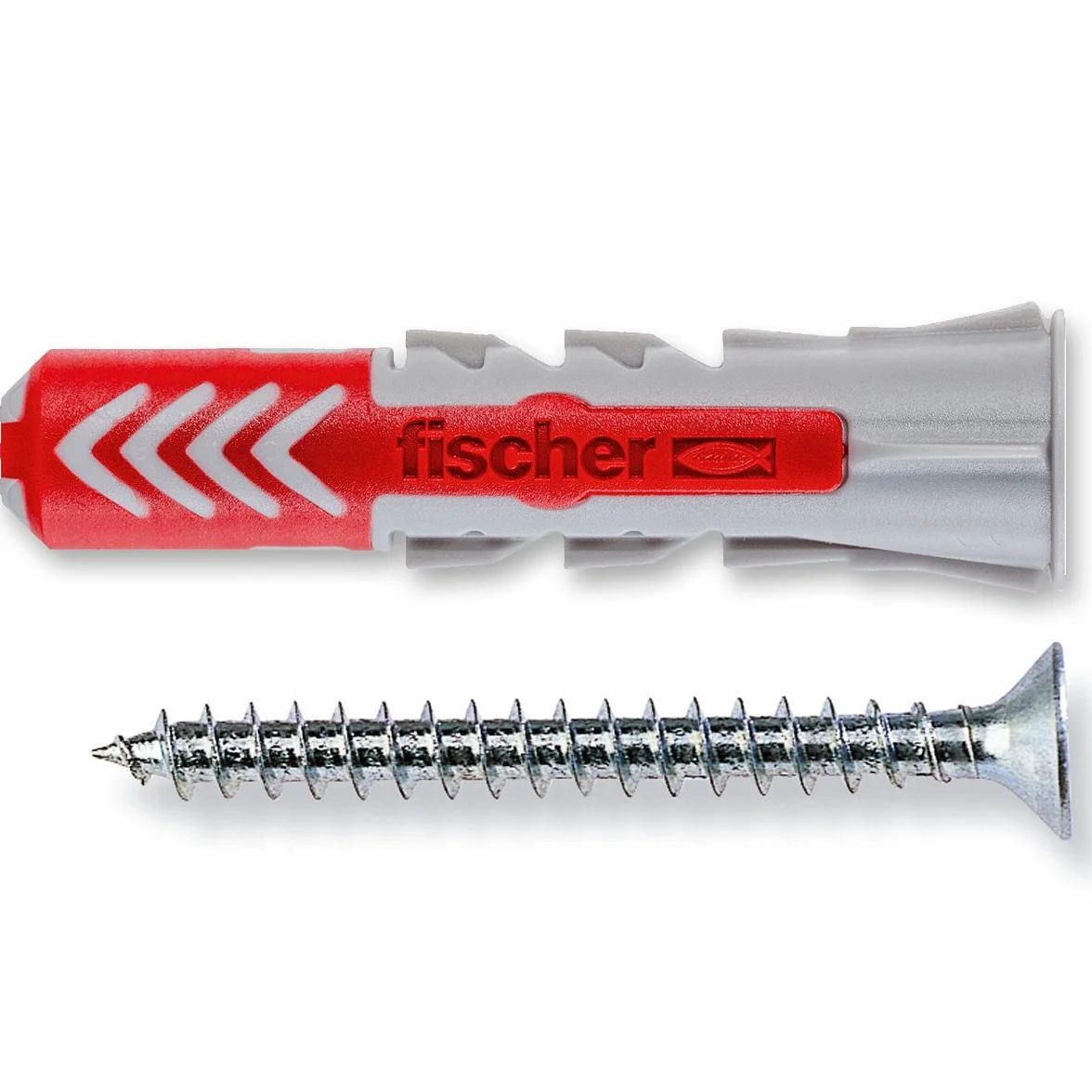 Fischer Kołek rozporowy Duopower ze śrubą szary 544017
