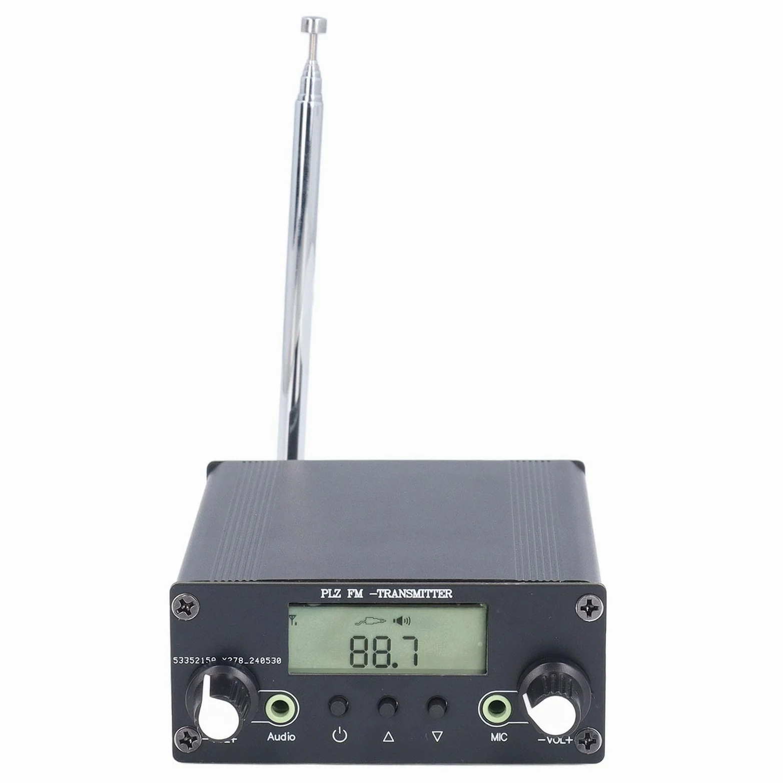 VGEBY Nadajnik Stereo FM, 0,5 W, 76-108 MHz, PLL, Transmisja Dalekiego Zasięgu do Kin Plenerowych, Kościołów, hoteli.