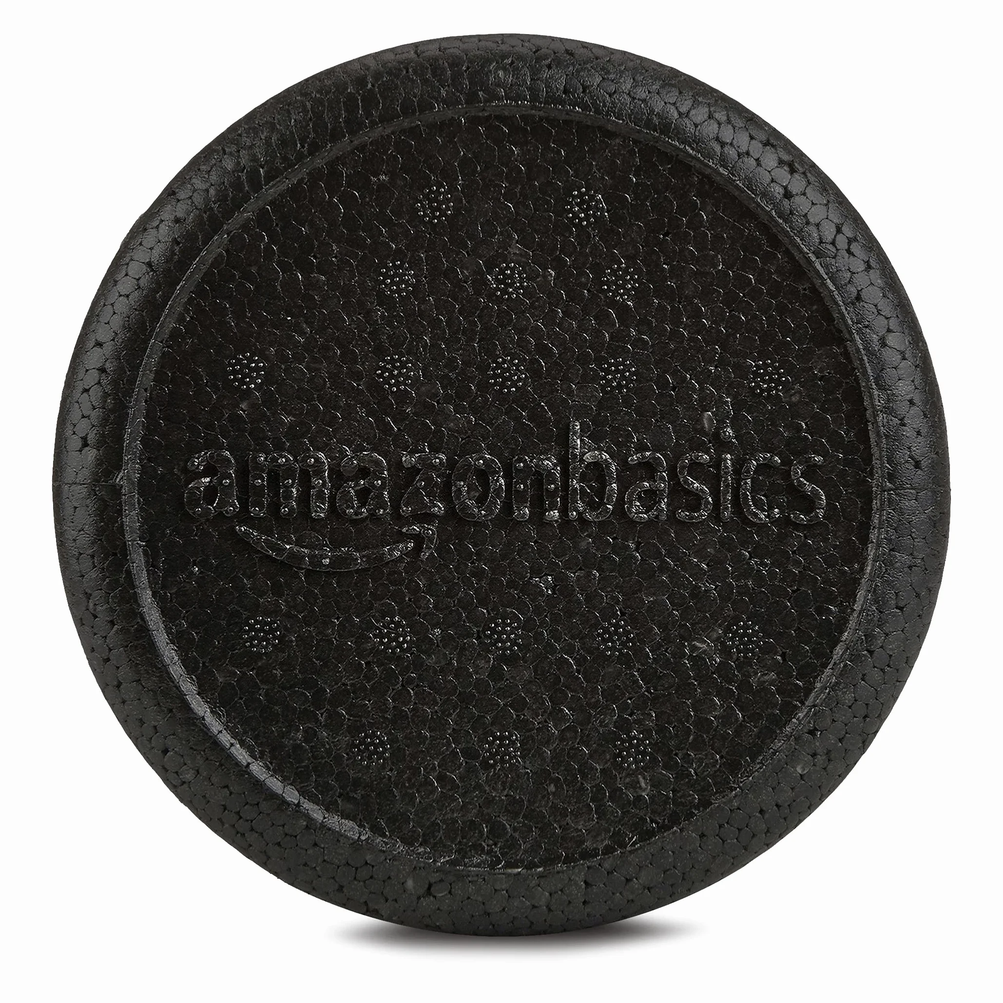 Amazon Basics Okrągły wałek z pianki o wysokiej gęstości, 90 cm, czarny