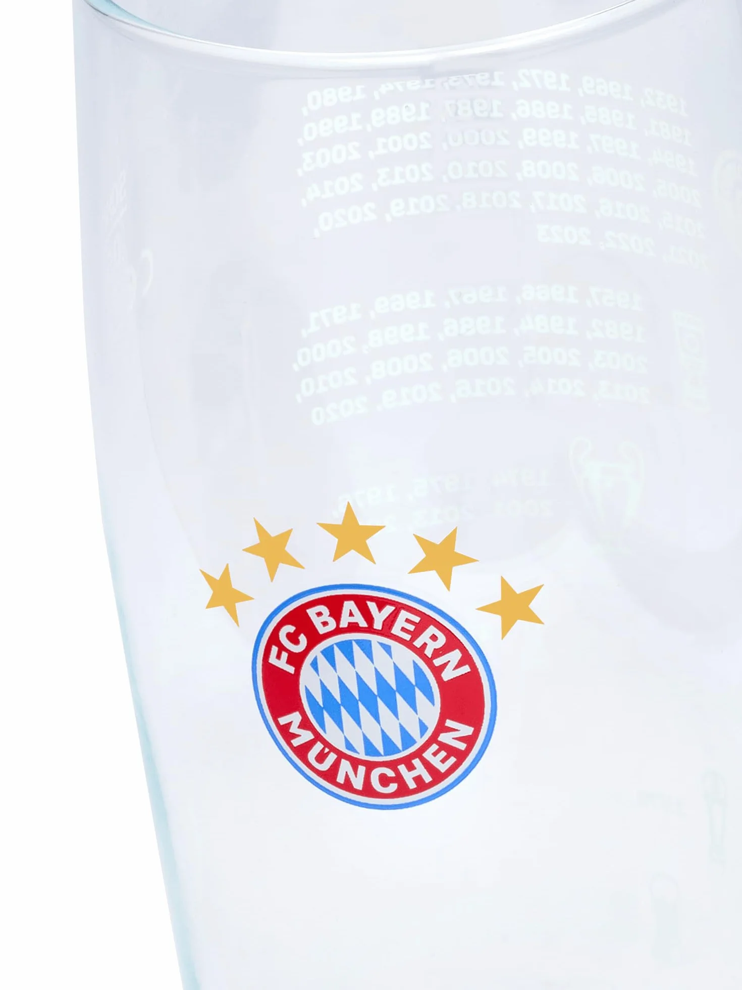 FC Bayern München Pó?szklanka | szklanki do piwa | zestaw 2 szt. | osi?gni?cia