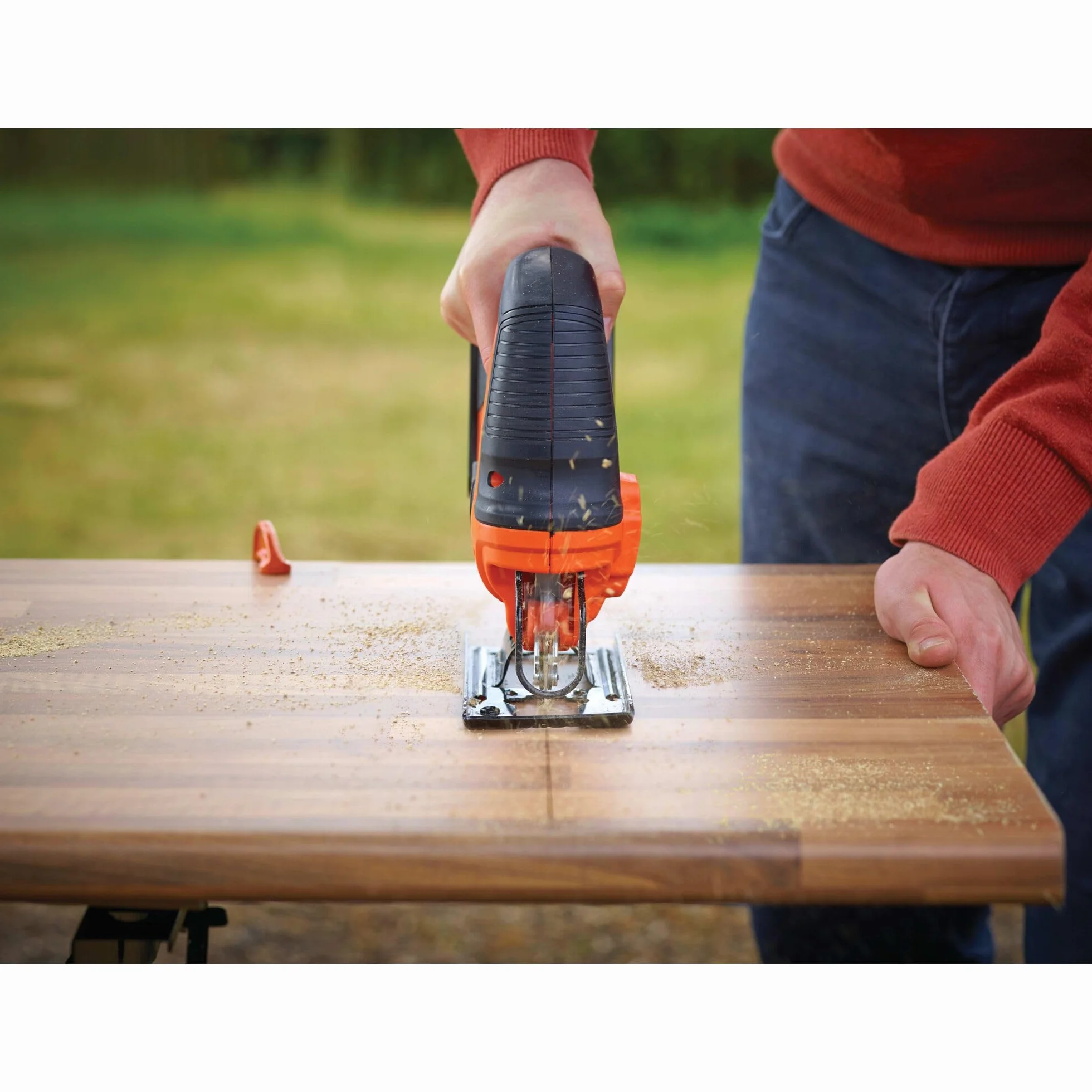 BLACK+DECKER Wyrzynarka akum., 18V, bez akum. i ład, BDCJS18N-XJ
