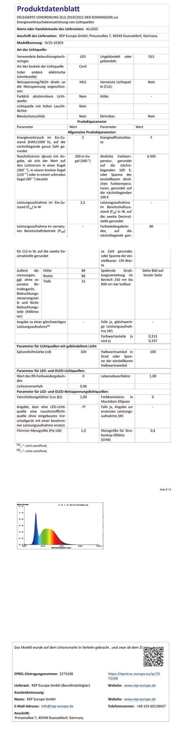 ALUSSO Zestaw 6 oświetlenia schodów LED, 230 V, możliwość ściemniania, 3CCT, ciepła biel, neutralna biel, zimna biel, 3 W, 0,5 W, 1,5 W, 2,5 W, IP44, oświetlenie schodów, oświetlenie schodów