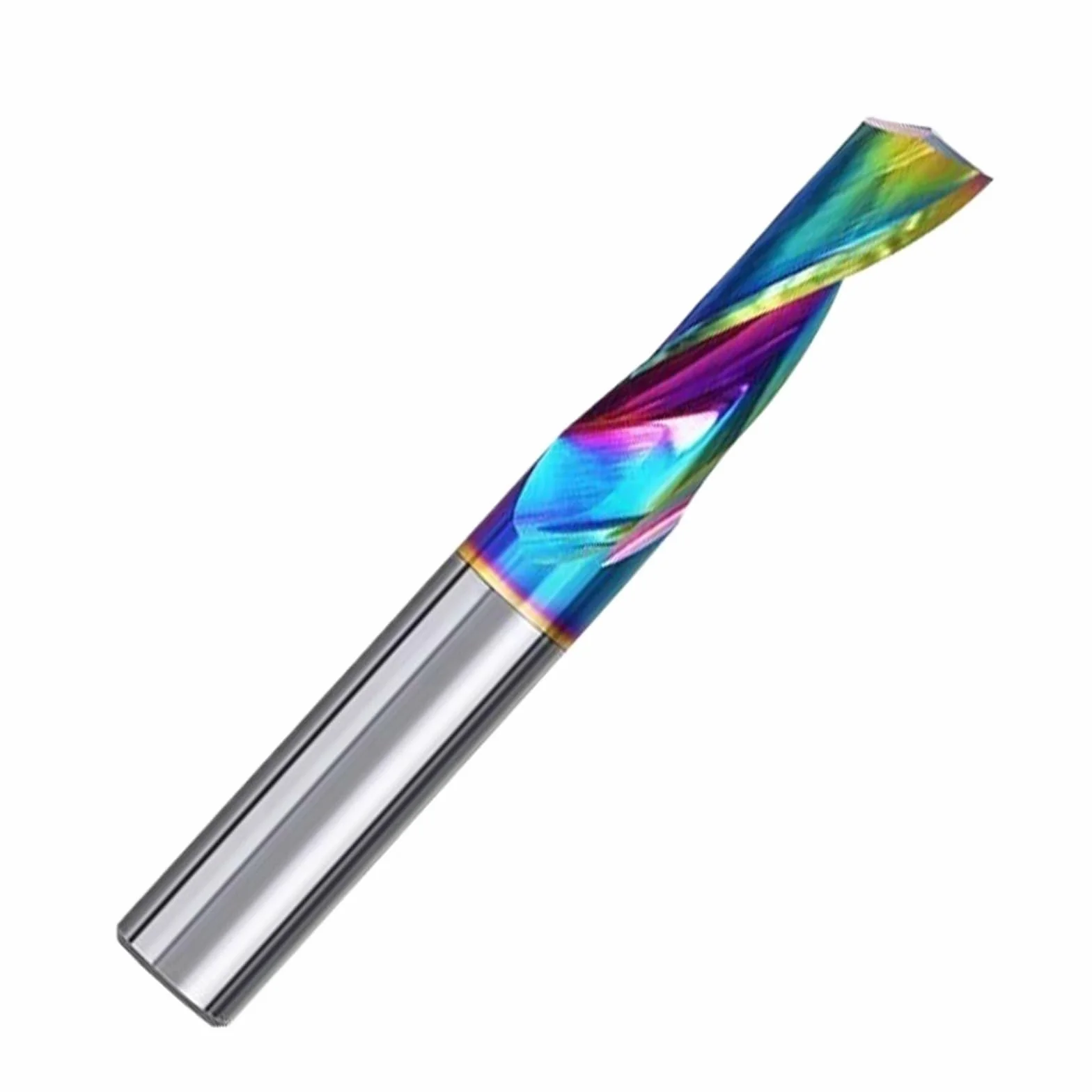 Zestaw wierteł z węglika spiekanego, 5 szt. Frez spiralny 3,175-12 mm Młyn trzpieniowy Powlekany obrotowy Bity(8x52x90L)