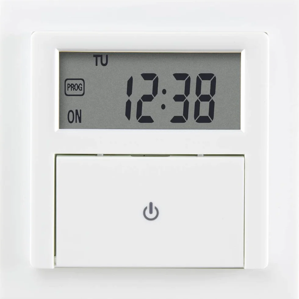 Sygonix SY-4504968 cyfrowy timer do montażu podtynkowego Program tygodniowy 1800 W Funkcja odliczania, a