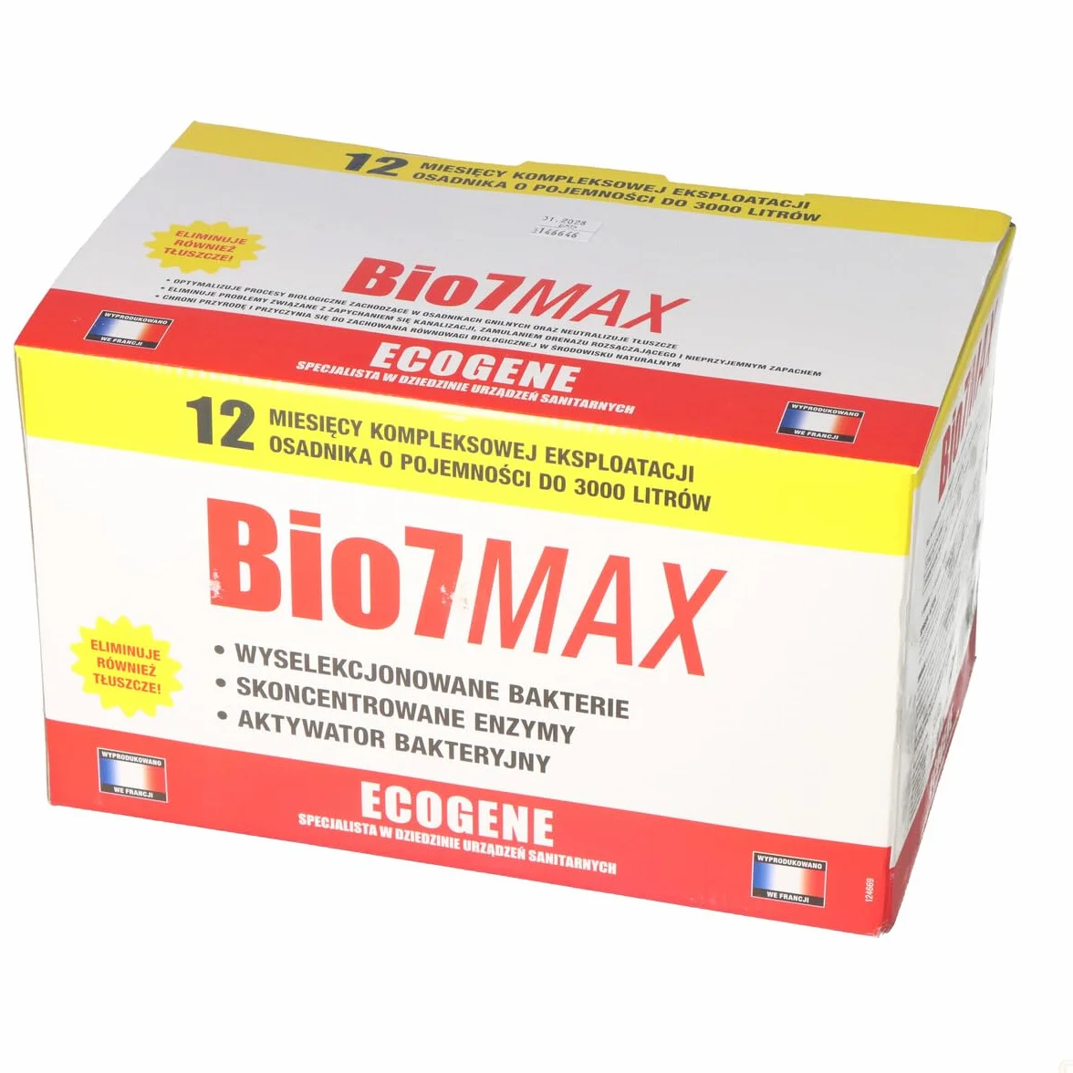 Max 2kg Ecogene bakterie do oczyszczalni