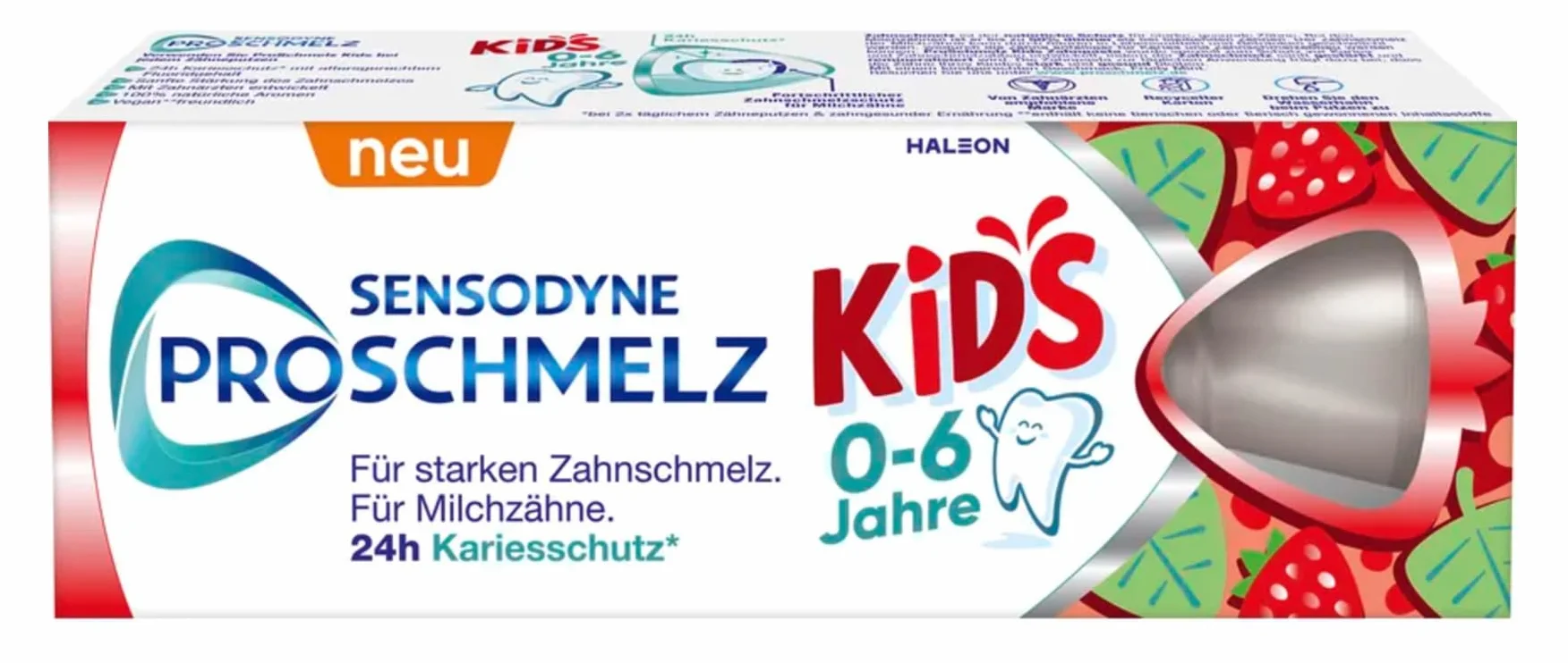 Sensodyne ProSchmelz Kids Pasta do zębów, 0-6 lat, do silnego szkliwa zębów, 50 ml