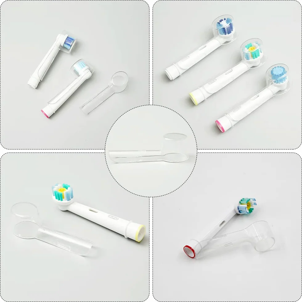Newaner 12 szt. pokrowców na szczoteczki do zębów Oral-B elektryczne, etui ochronne, kompatybilne ze szczoteczkami Oral B