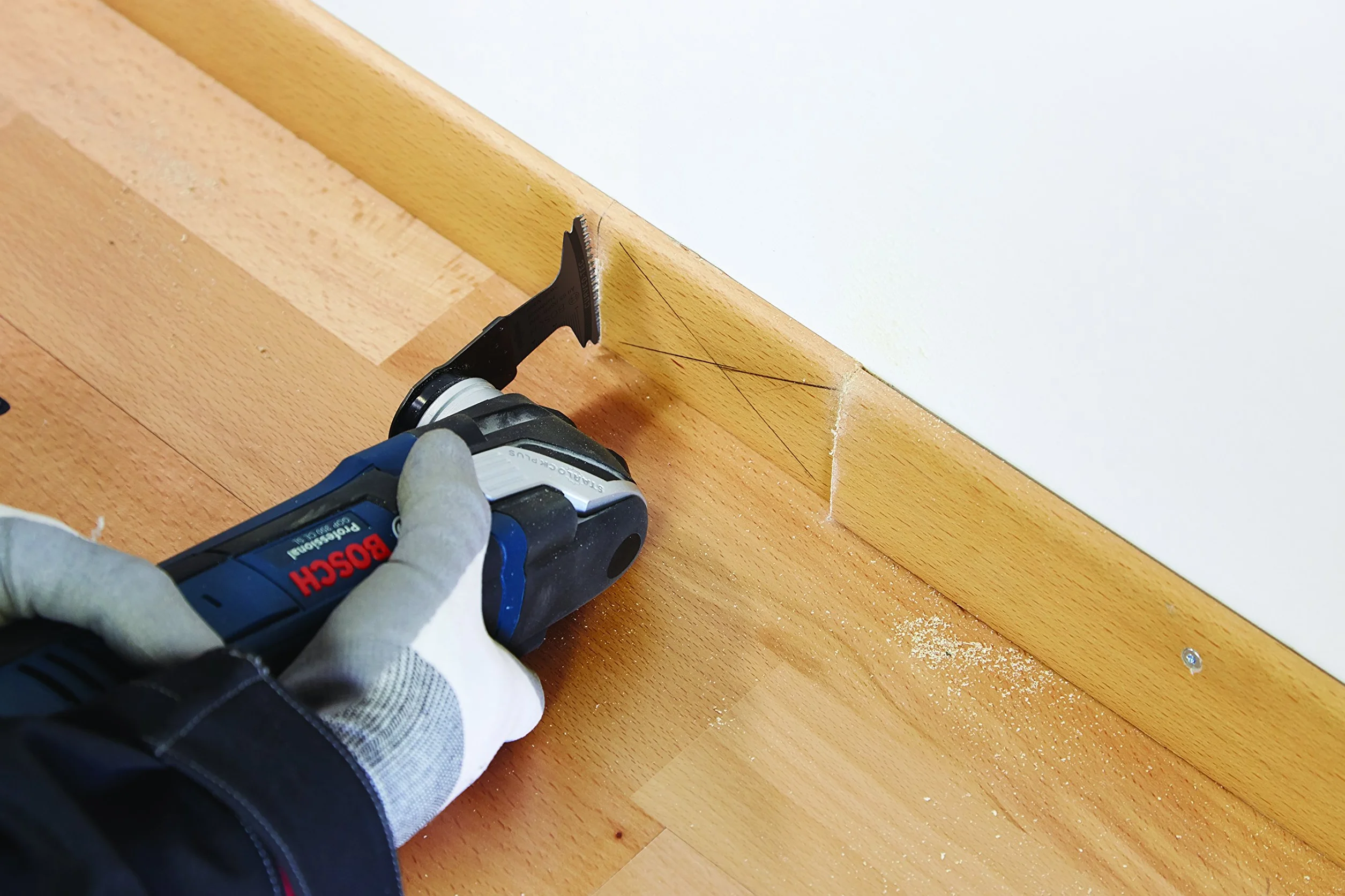 Bosch Professional 5 szt. Brzeszczot BIM AII 65 BSPB (do twardego drewna, 40 x 65 mm, akcesoria narzędzie wielofunkcyjne)