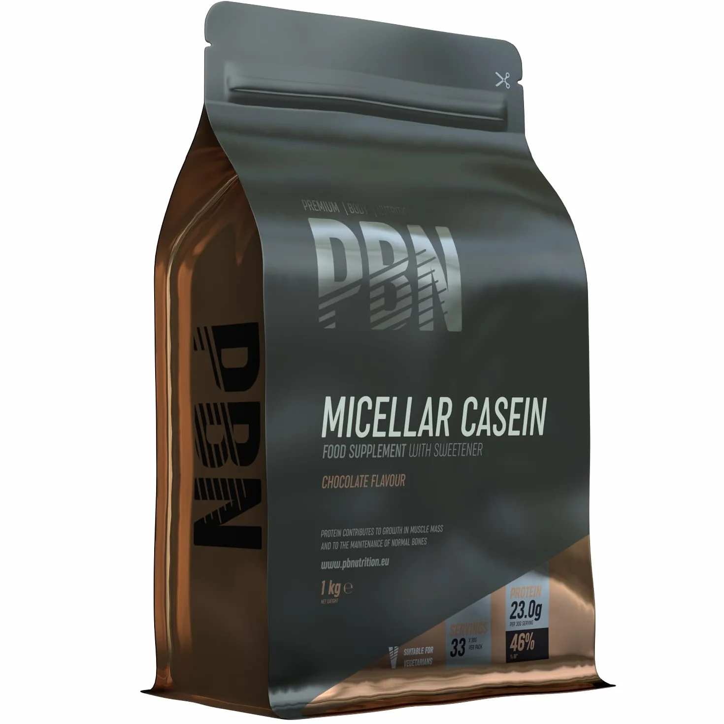 Premium Body Nutrition Micellar Casein Białko Czekoladowe, 1 kg