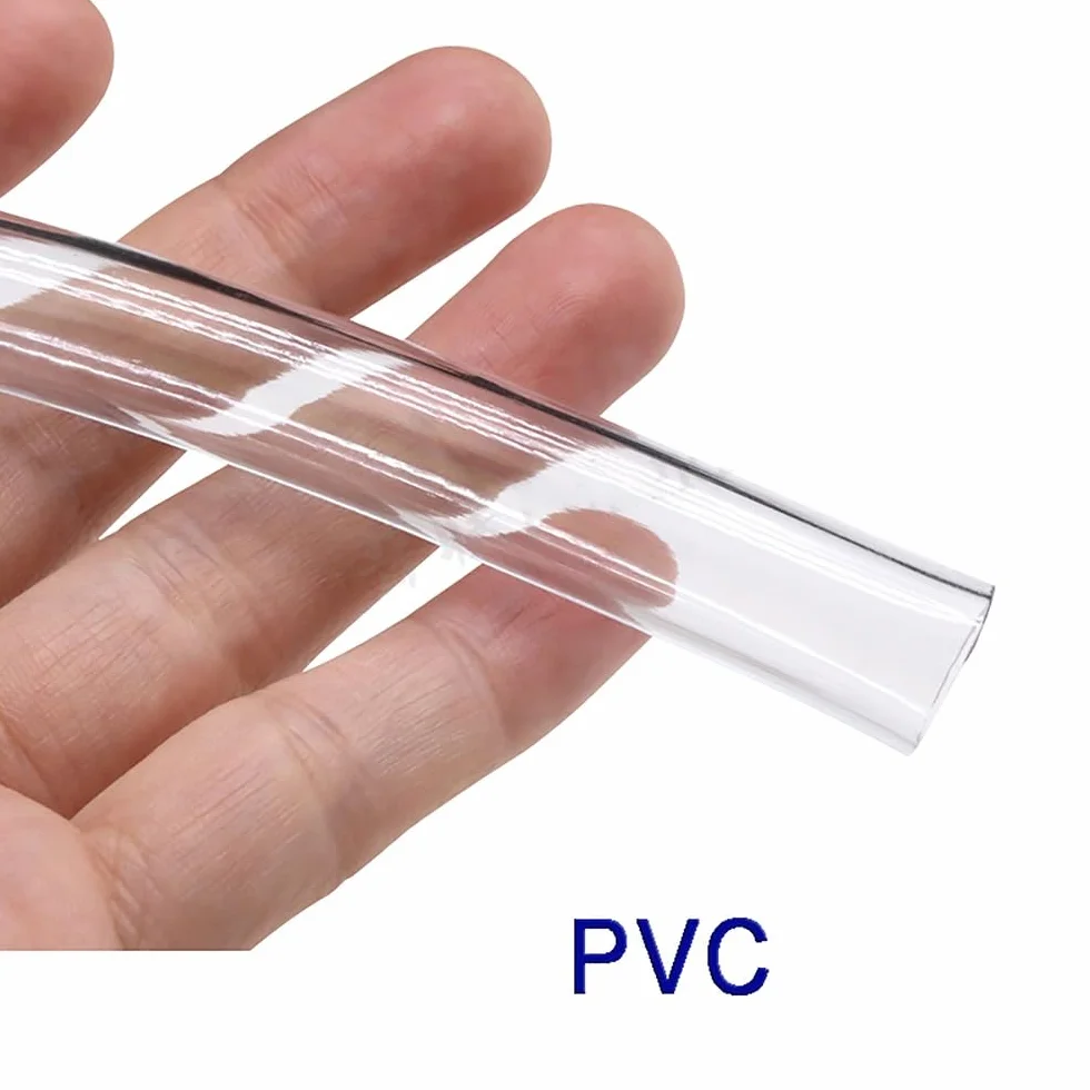 Elastyczne, przezroczyste gumowe rurki z PCW - 10 m rura węża do stawu, akwarium, odpływu powietrza, wody i oleju - średnica 18 mm x średnica 20 mm, trwały elastyczny wąż z tworzywa sztucznego