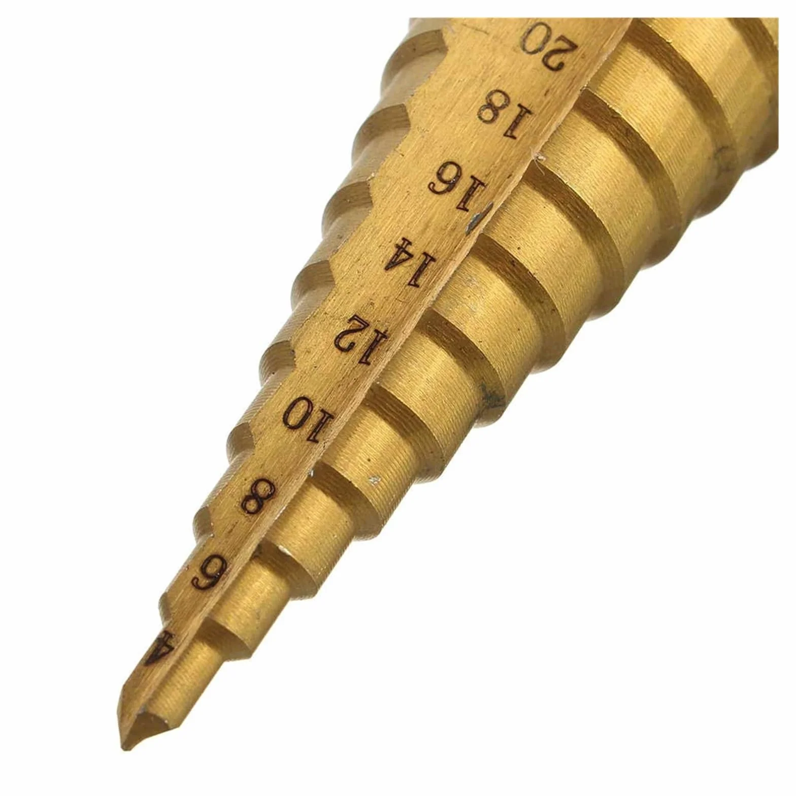 Wiertła do metalu, wiertło stopniowe spiralne, wiertło stopniowe HSS z chwytem trójkątnym Pagoda(20MM)