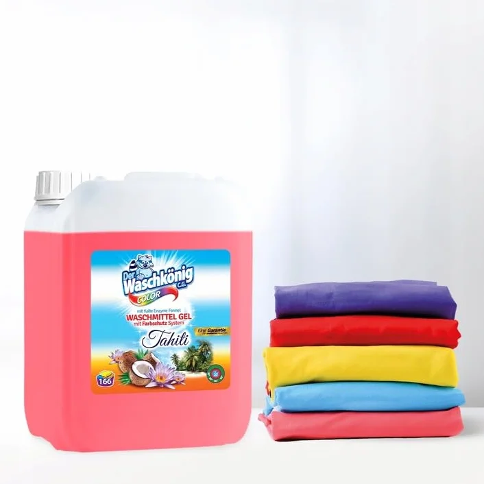 Waschkonig Żel do Prania Kolor Perfumowany Zapach Tahiti 5l 166 prań