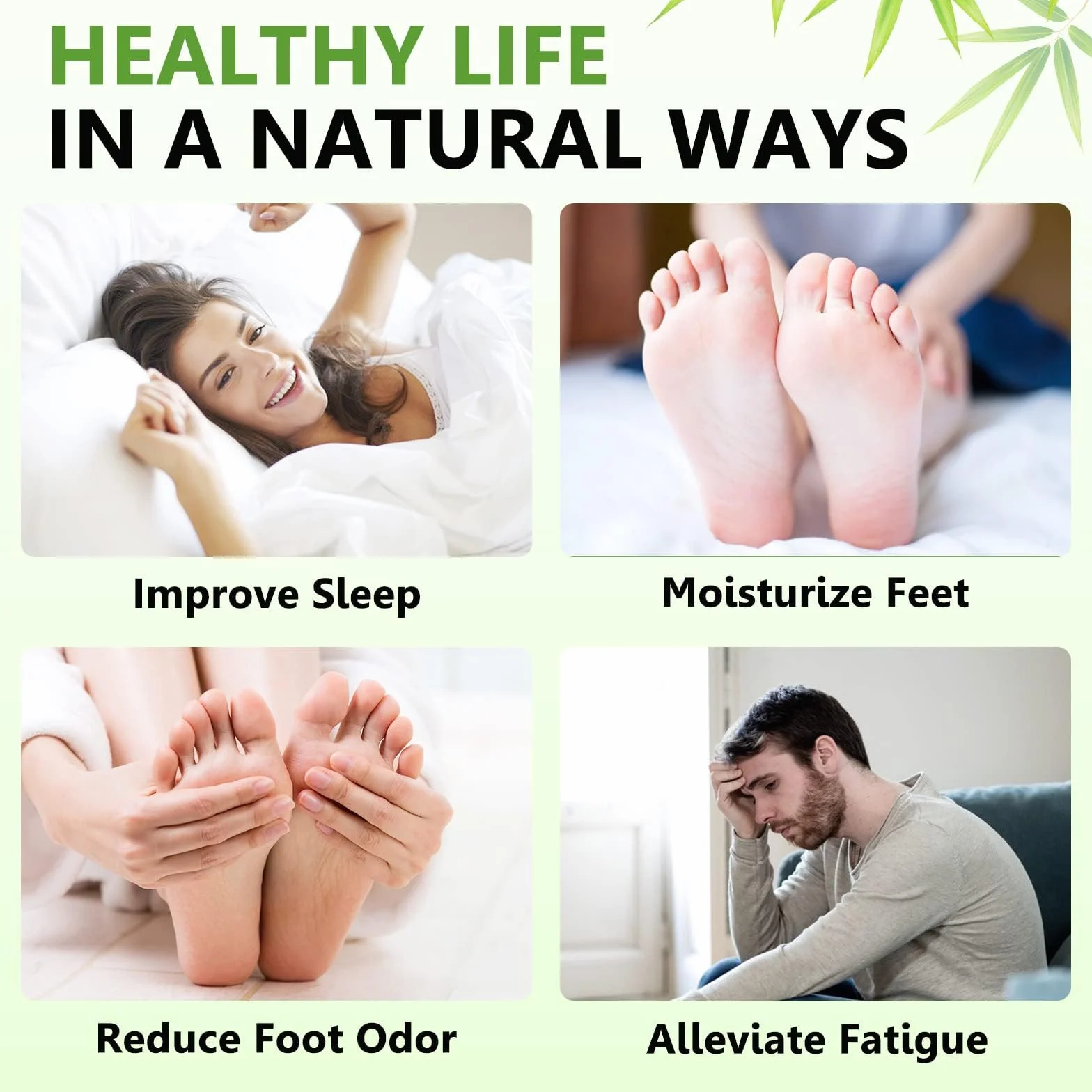 Detox Foot plastry samoprzylepne na stopy 50 sztuk usuwanie toksyn
