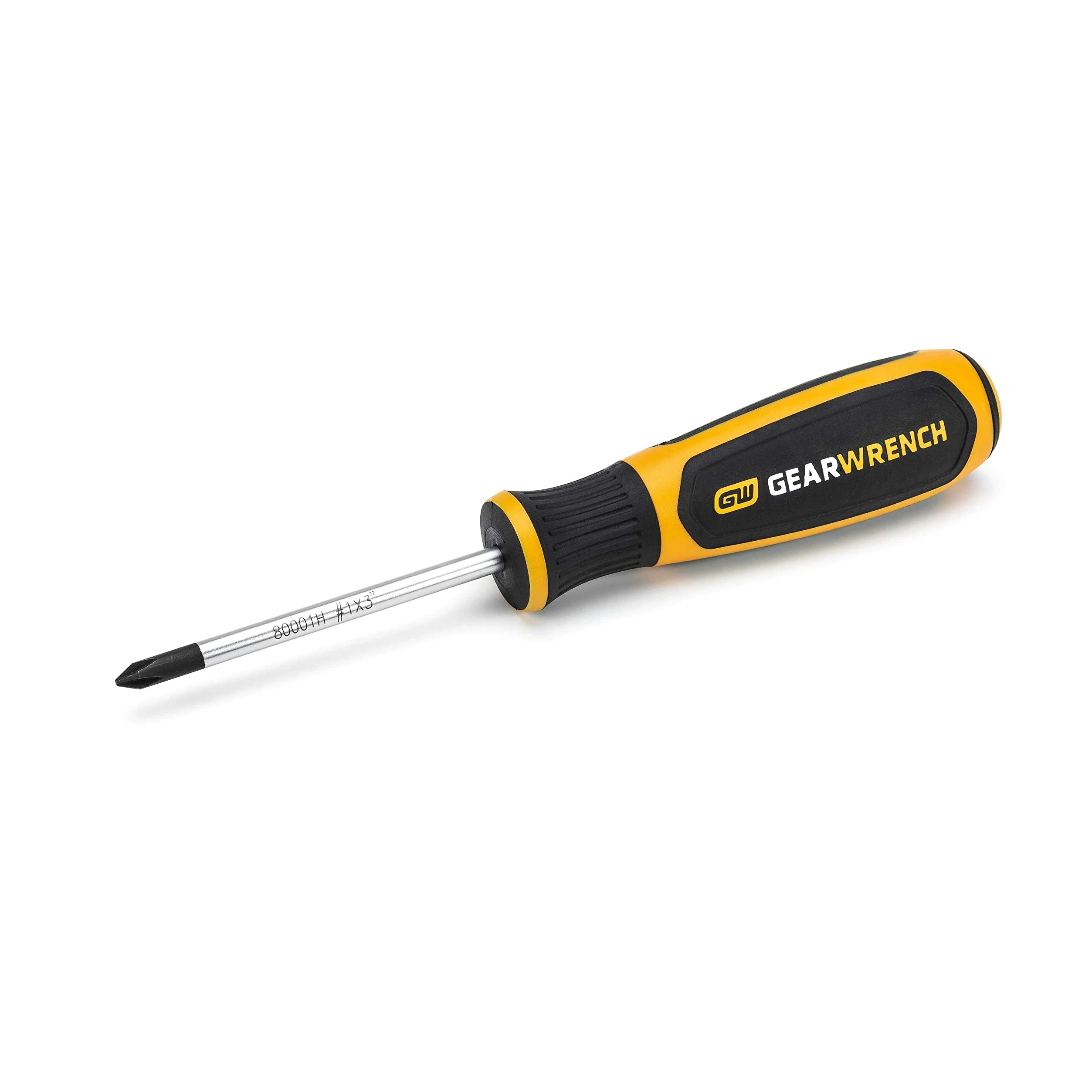 GEARWRENCH #1 x 7,6 cm śrubokręt Phillips podwójny materiał - 80001H