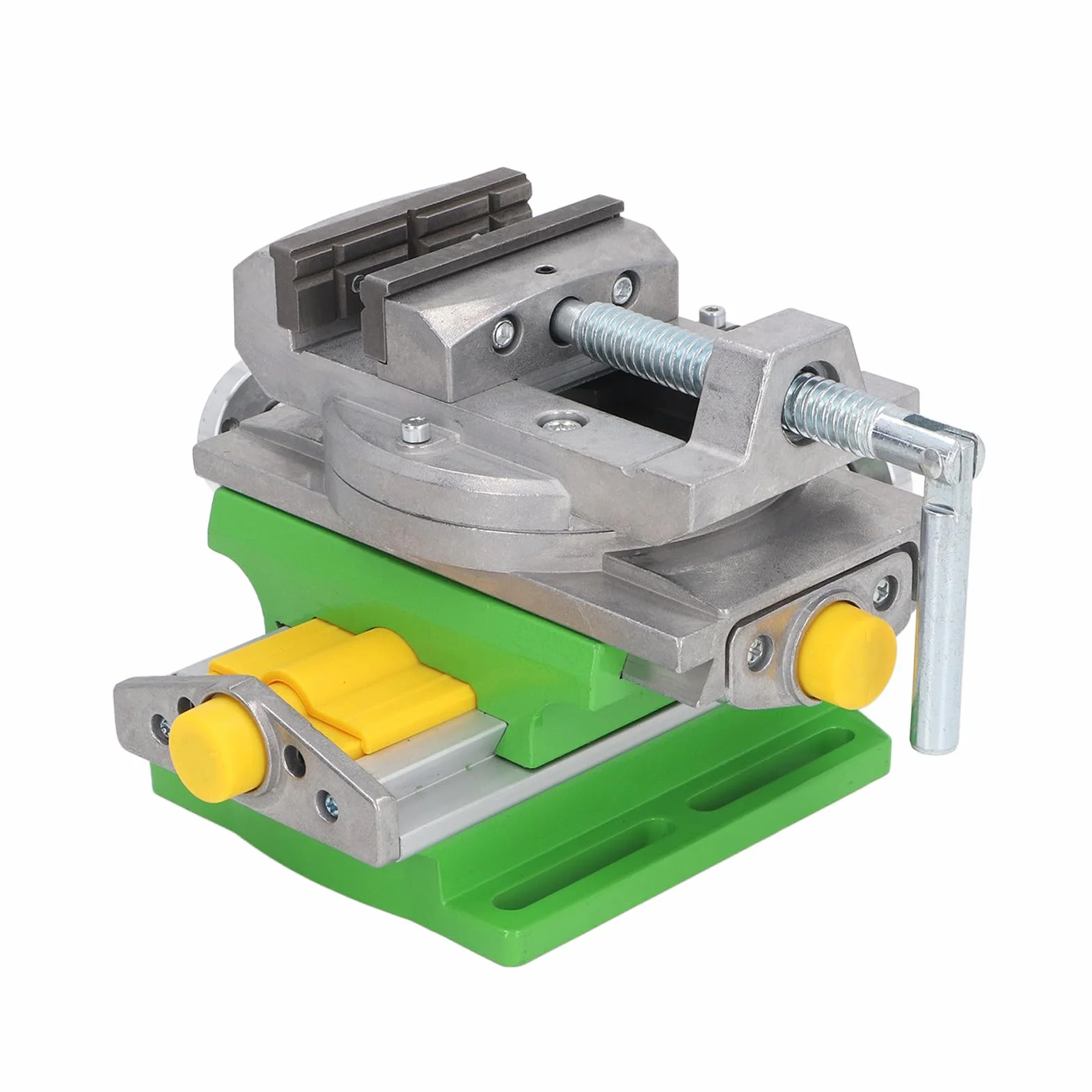 Garosa Mini Wielofunkcyjne Imadło do Wiertarki Krzyżowej, Stal Stopowa, Imadło Złożone XY, Skok X 80 Mm, do Frezarki Stołowej
