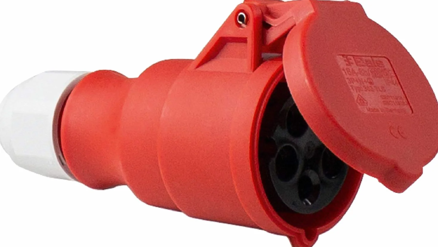 as - Schwabe Starkstrom Verlängerungskabel 10 m – 400 V, 16 A Verlängerungskabel – Ideal für Baustelle / Garten – 5-polige, robuste Verlängerung für Außenbereich – IP44 – Made in Germany I 60366