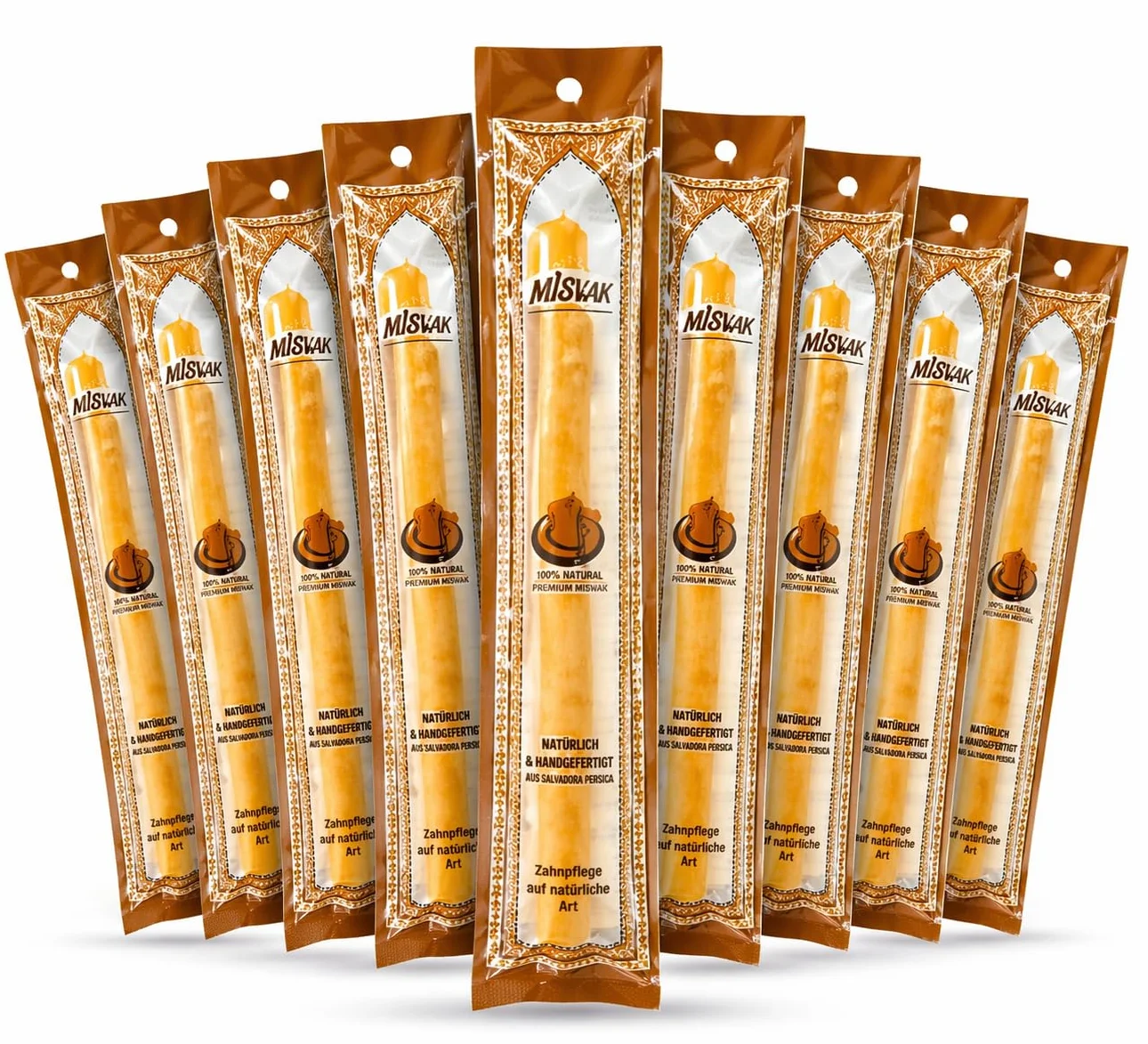 Miswak szczoteczka do zębów, 10 sztuk, tradycyjna szczoteczka do zębów, 100% naturalna szczoteczka do zębów Siwak, korzeń Miswak, czyszczenie i rozjaśnianie, przyjazna dla środowiska i