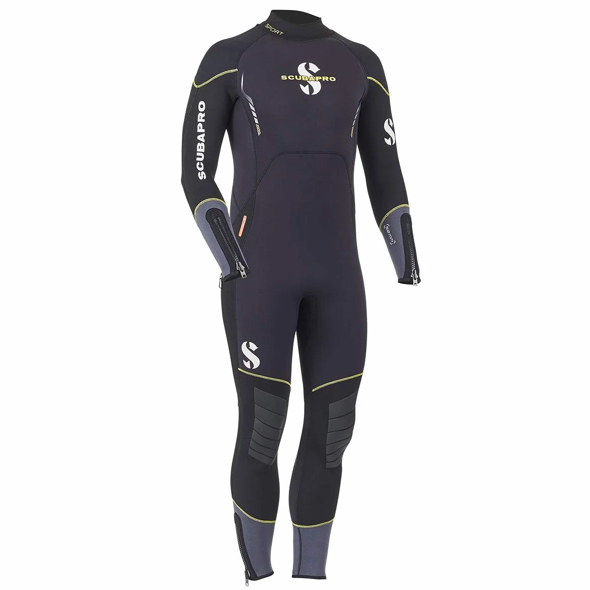 Scubapro Sport Steamer męski kombinezon do nurkowania z zamkiem błyskawicznym 5 mm