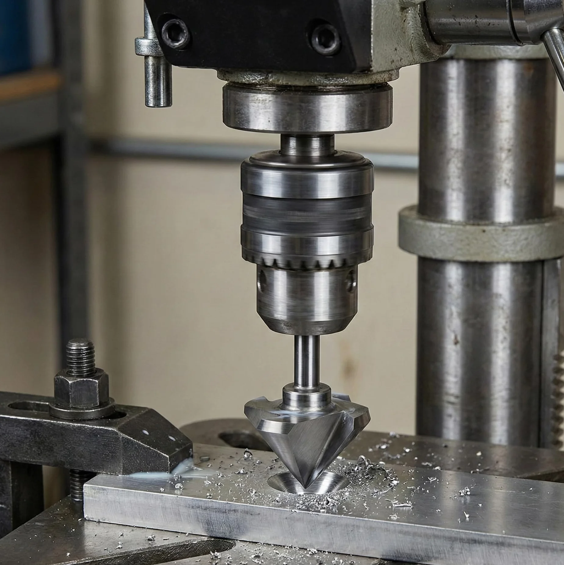 90 stopni pogłębiacz HSS wiertło drewno stal aluminium 25 mm - 60 mm (60)