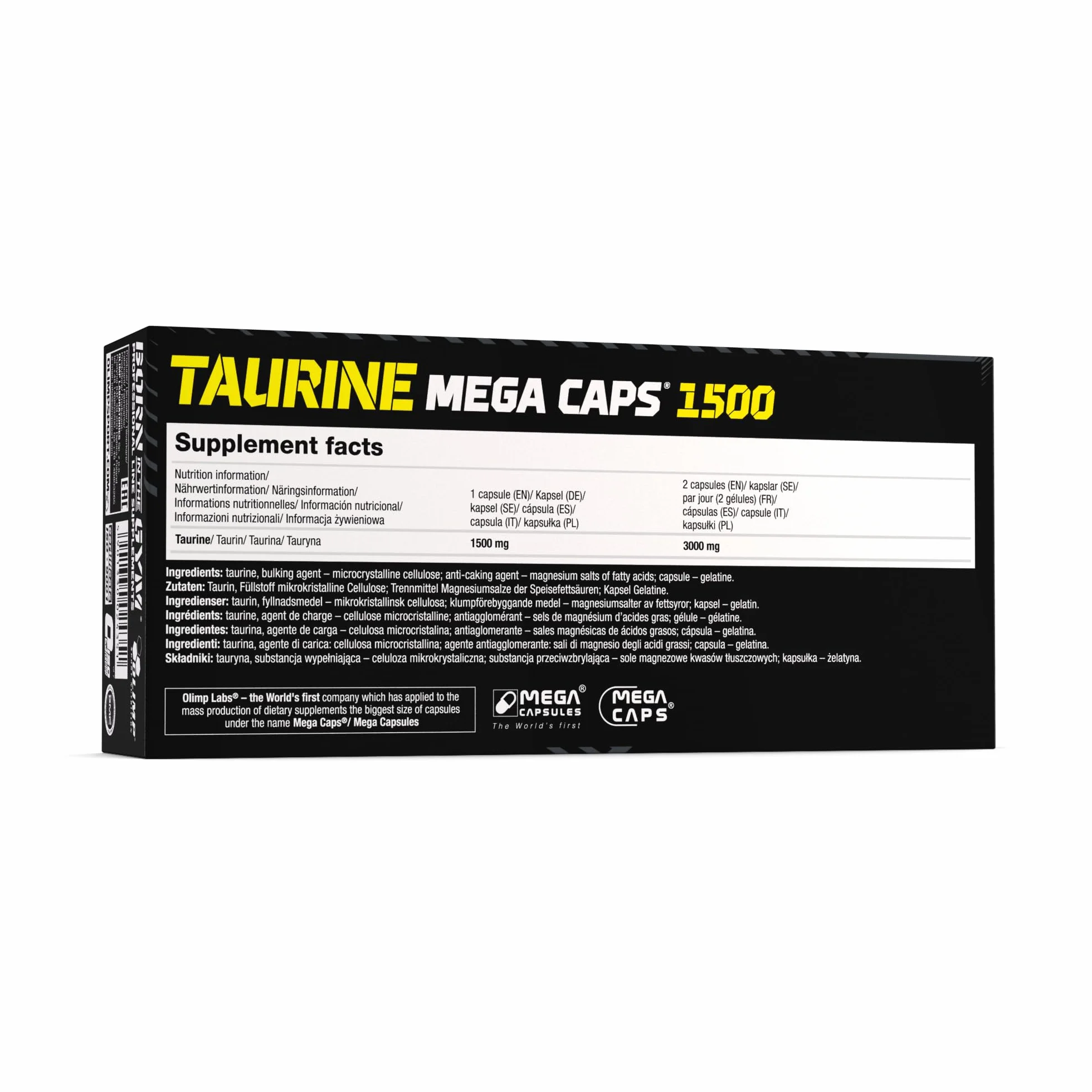 Olimp Taurine Mega Caps 120 Kapsułek