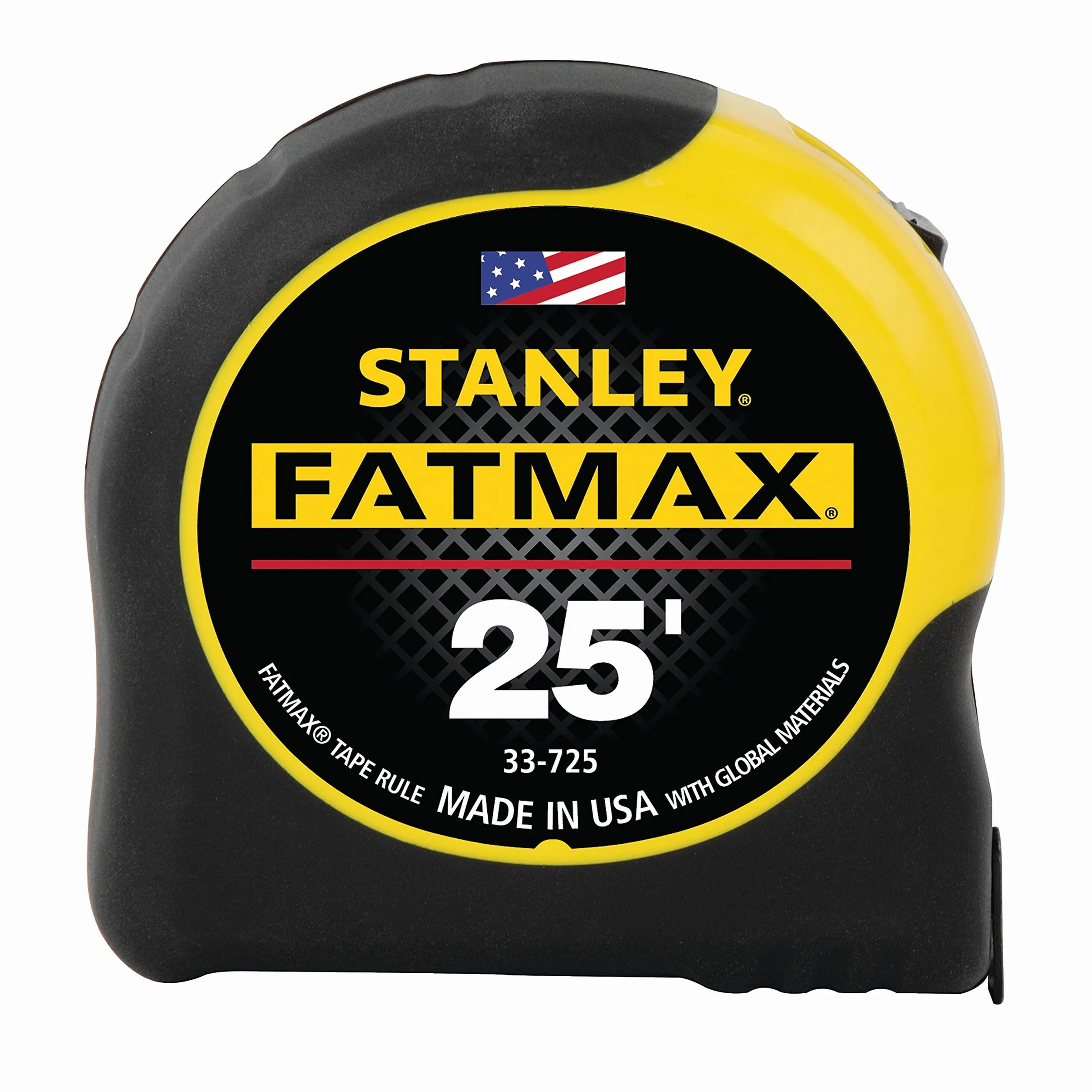 Stanley 33-735-25 10,7 m i 7,6 m, zestaw taśm mierniczych Fatmax, żółty