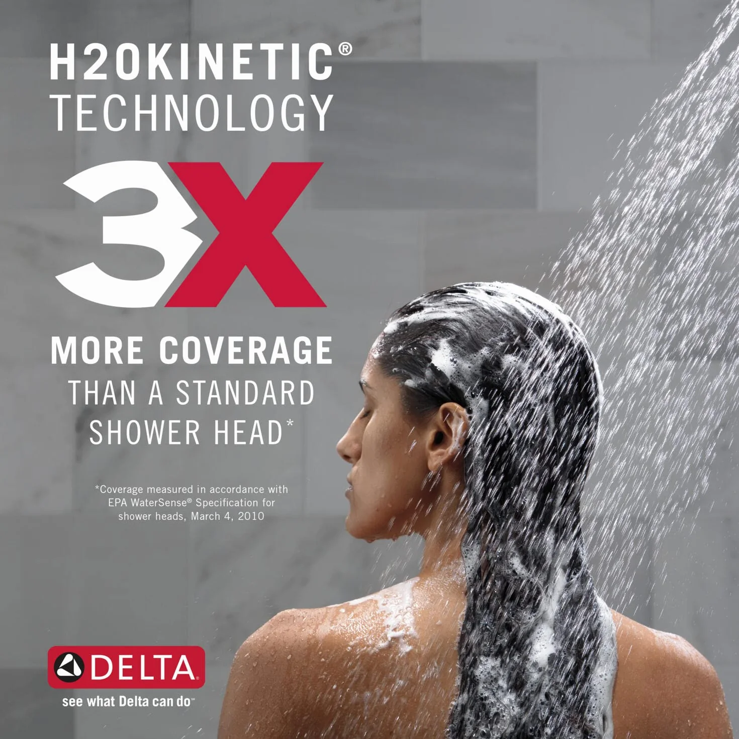 Delta Faucet 58480-SS-PR-PK Universal Showering Combo, Lumicoat Stainless