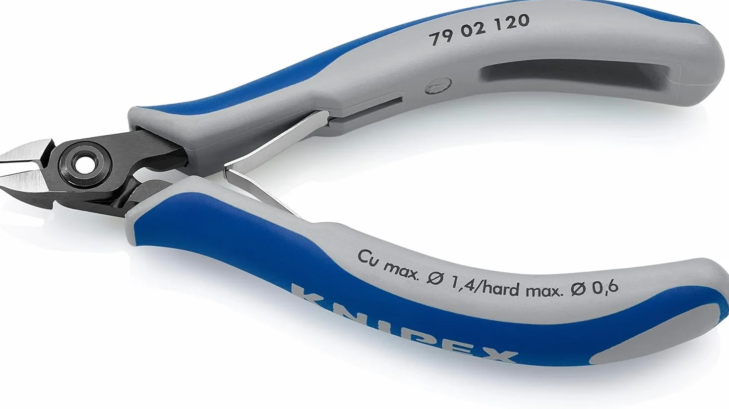 KNIPEX Precyzyjne szczypce tnące boczne 120 mm 79 02 120