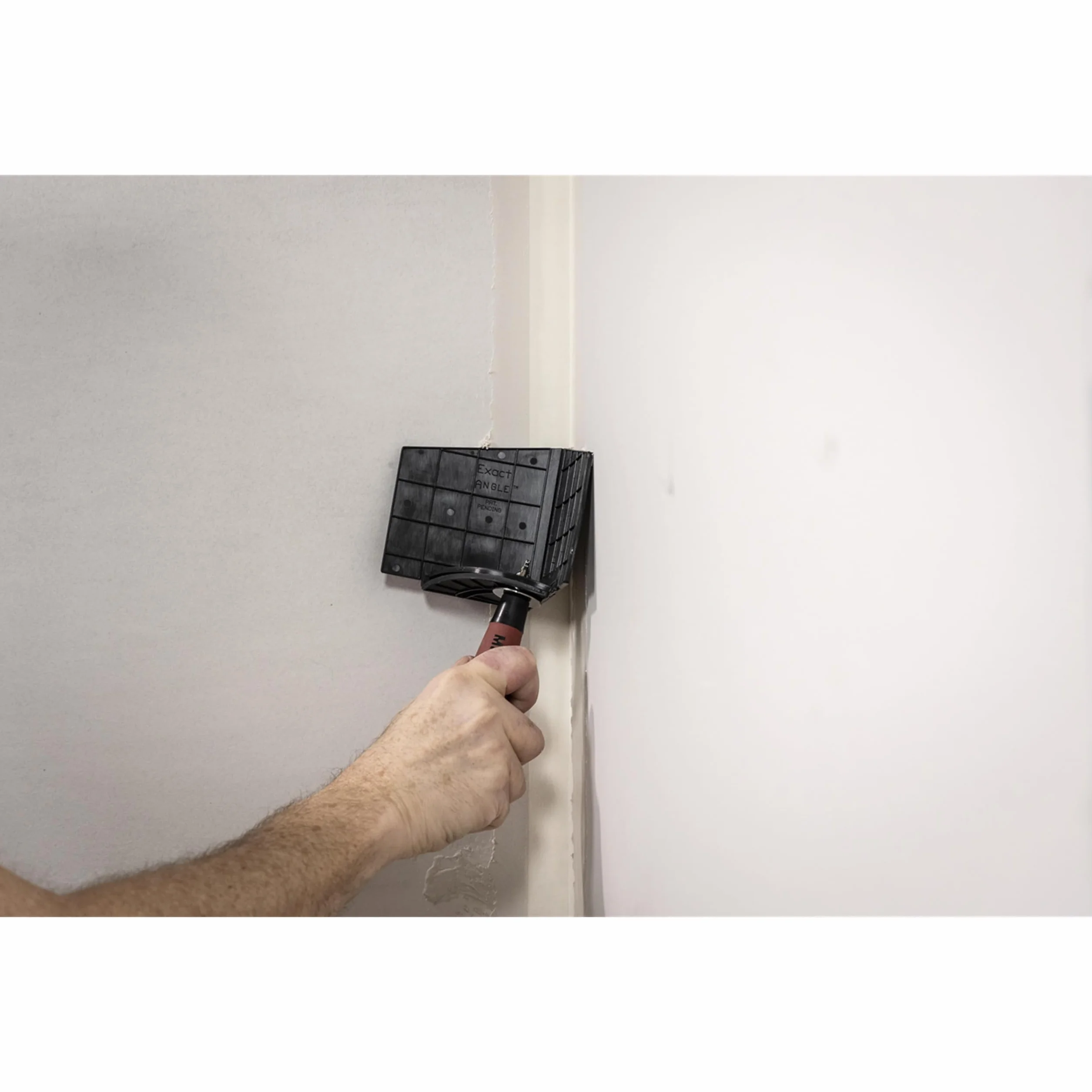 Paca narożna wewnętrzna do dokładnych kątów, plastikowa, 102x102 mm, czarna, EA917