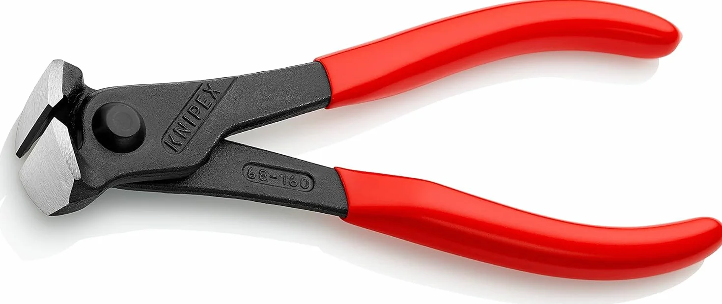 KNIPEX Szczypce tnące czołowe z tworzywa sztucznego, powlekane 160 mm, 68 01 160 EAN