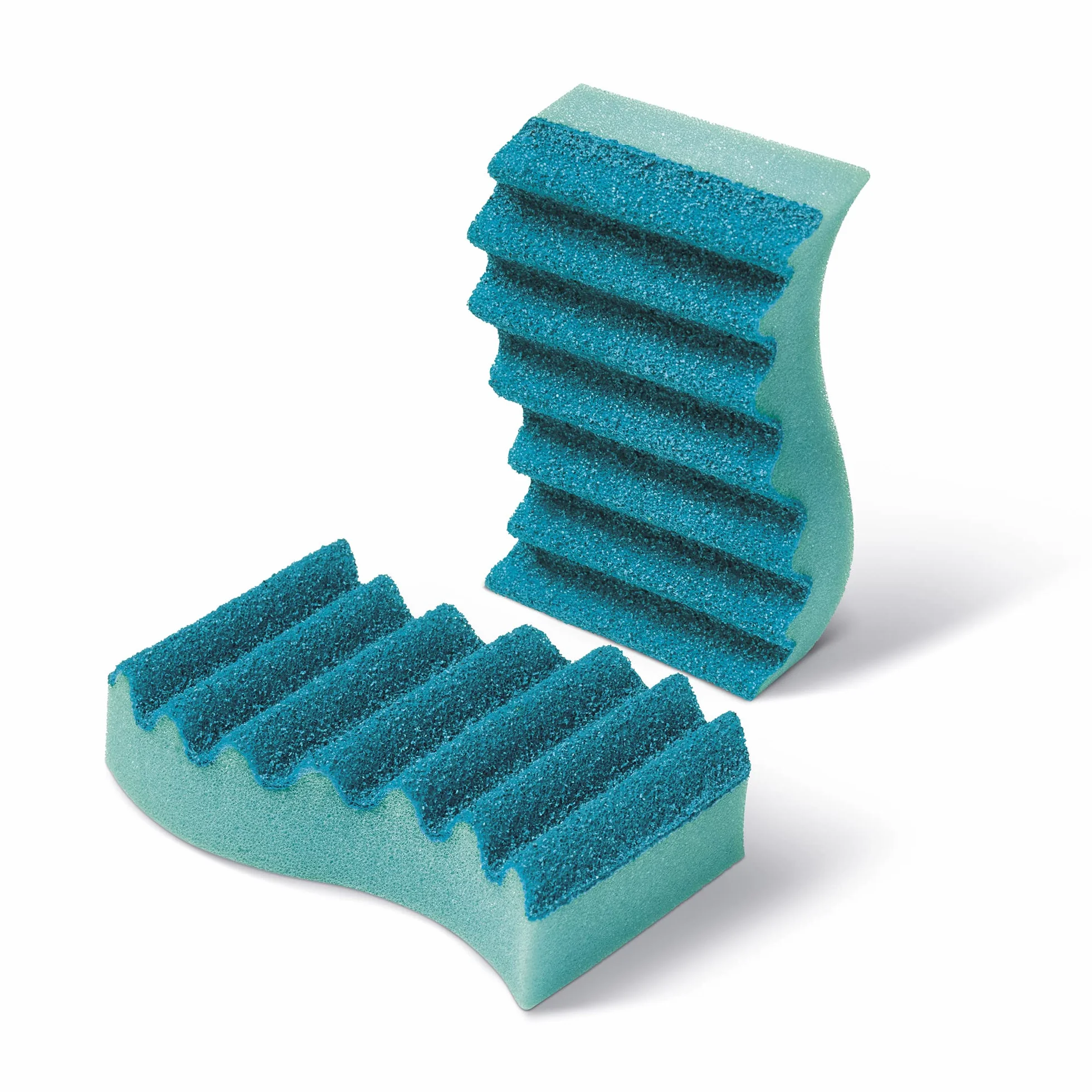 Spontex Flexy Fresh x4, wydajna gąbka do czyszczenia z ochroną antybakteryjną, elastyczna, długo świeża, nie rysuje się, 1 x 4 sztuki