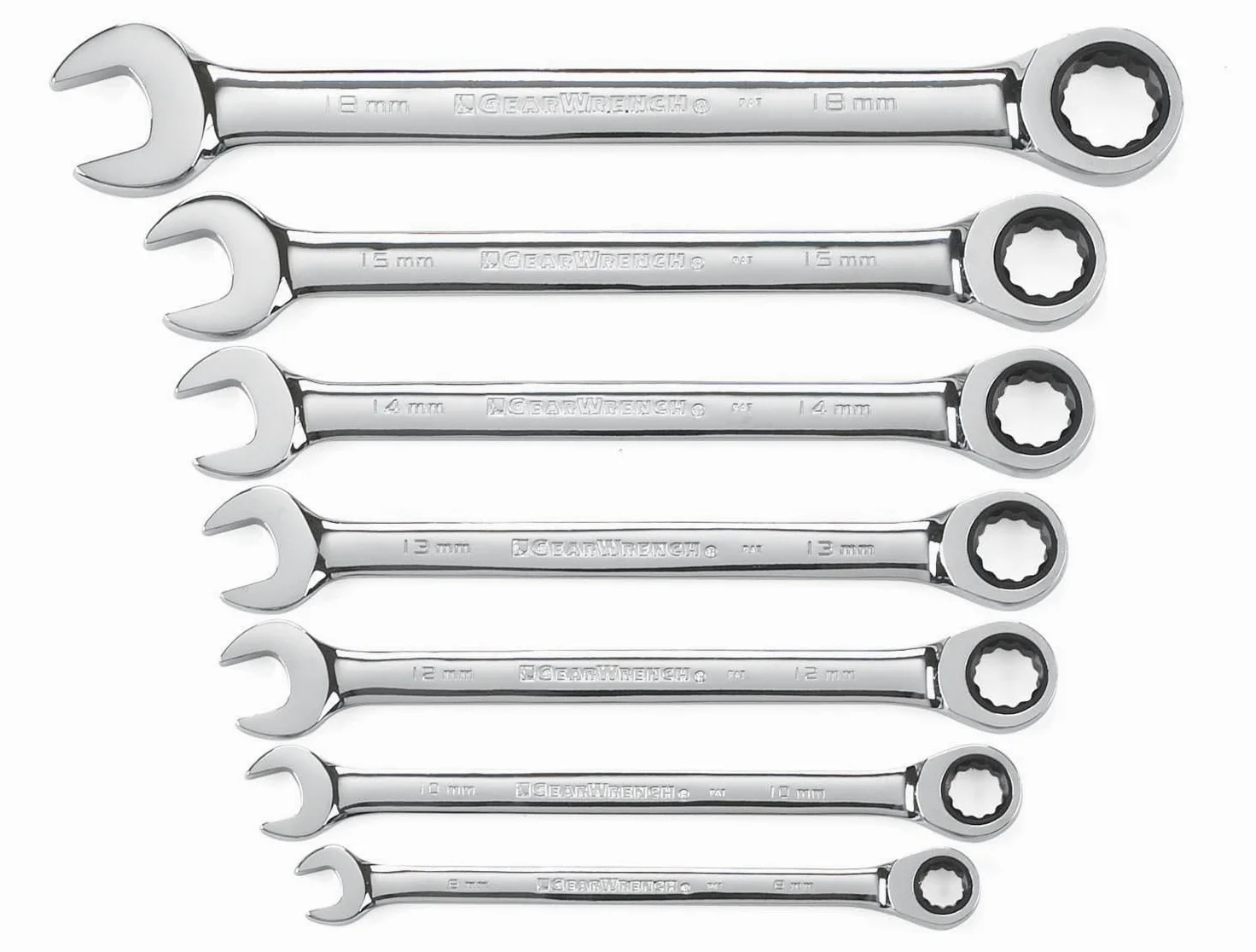 Gearwrench K-D9417 Zestaw kluczy metrycznych 9417 8 mm-18 mm