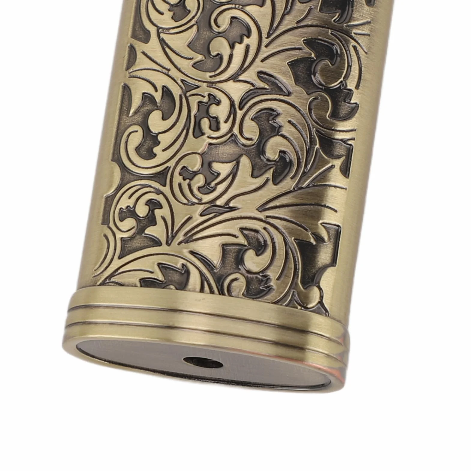 2 Szt. Metalowe Etui na Zapalniczkę z Wytłoczonym Kwiatem w Stylu Vintage, Etui na Zapalniczkę ze Stopu Cynku, Pokrowiec na Zapalniczkę w Stylu Vintage do Ochrony Zapalniczki
