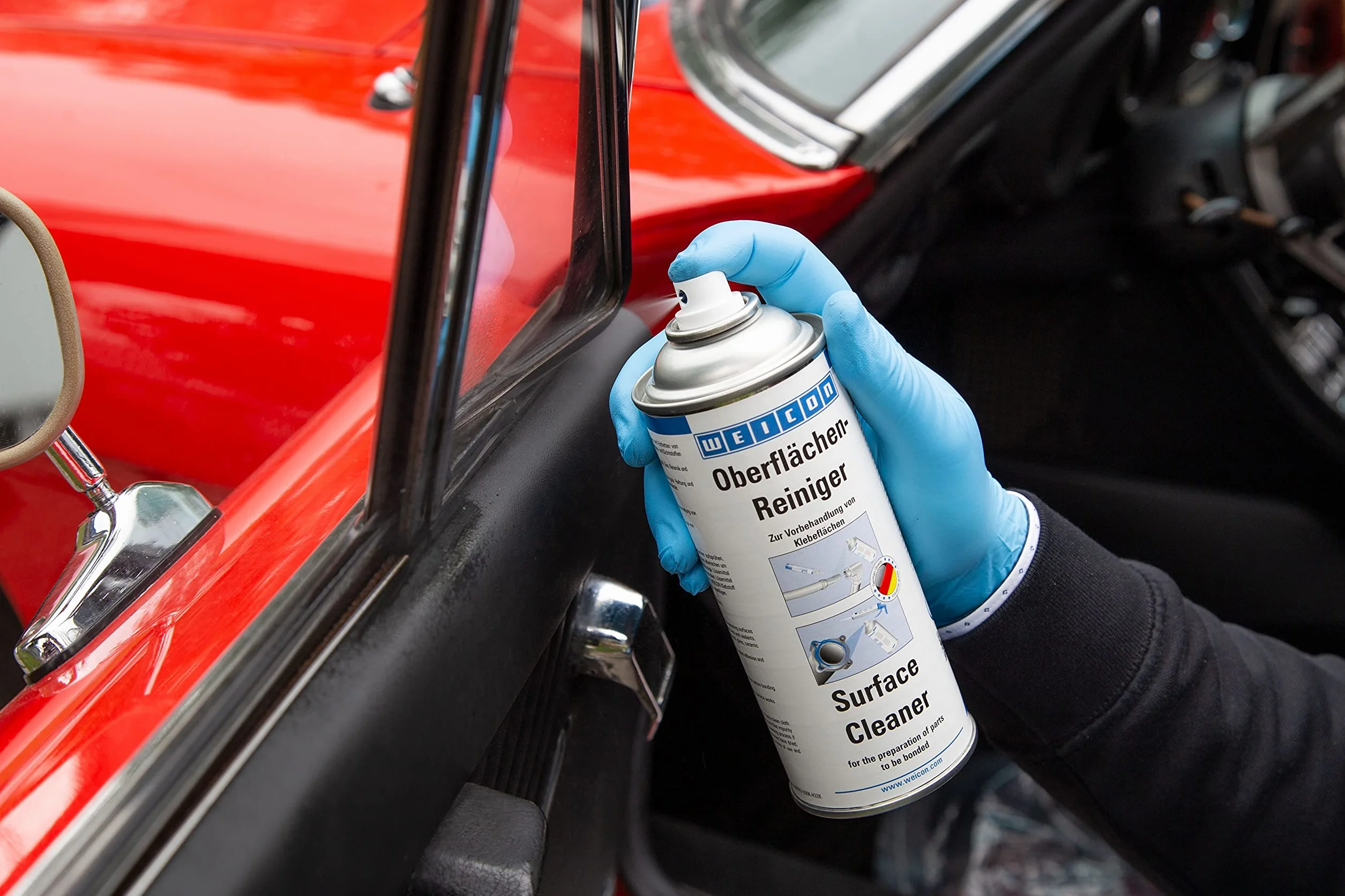 WEICON Surface Cleaner 400 ml | Odtłuszczacz | Środek czyszczący | Bezbarwny