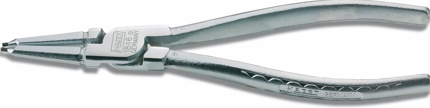 HAZET 1846A-3 225 mm szczypce zaciskowe - chromowane/stalowe szare