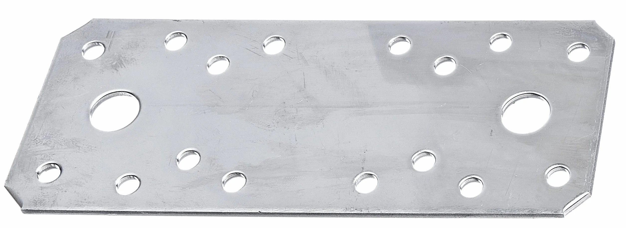 Alberts 330002 Łącznik płaski | ocynkowany metodą Sendzimira | 96 x 35 mm