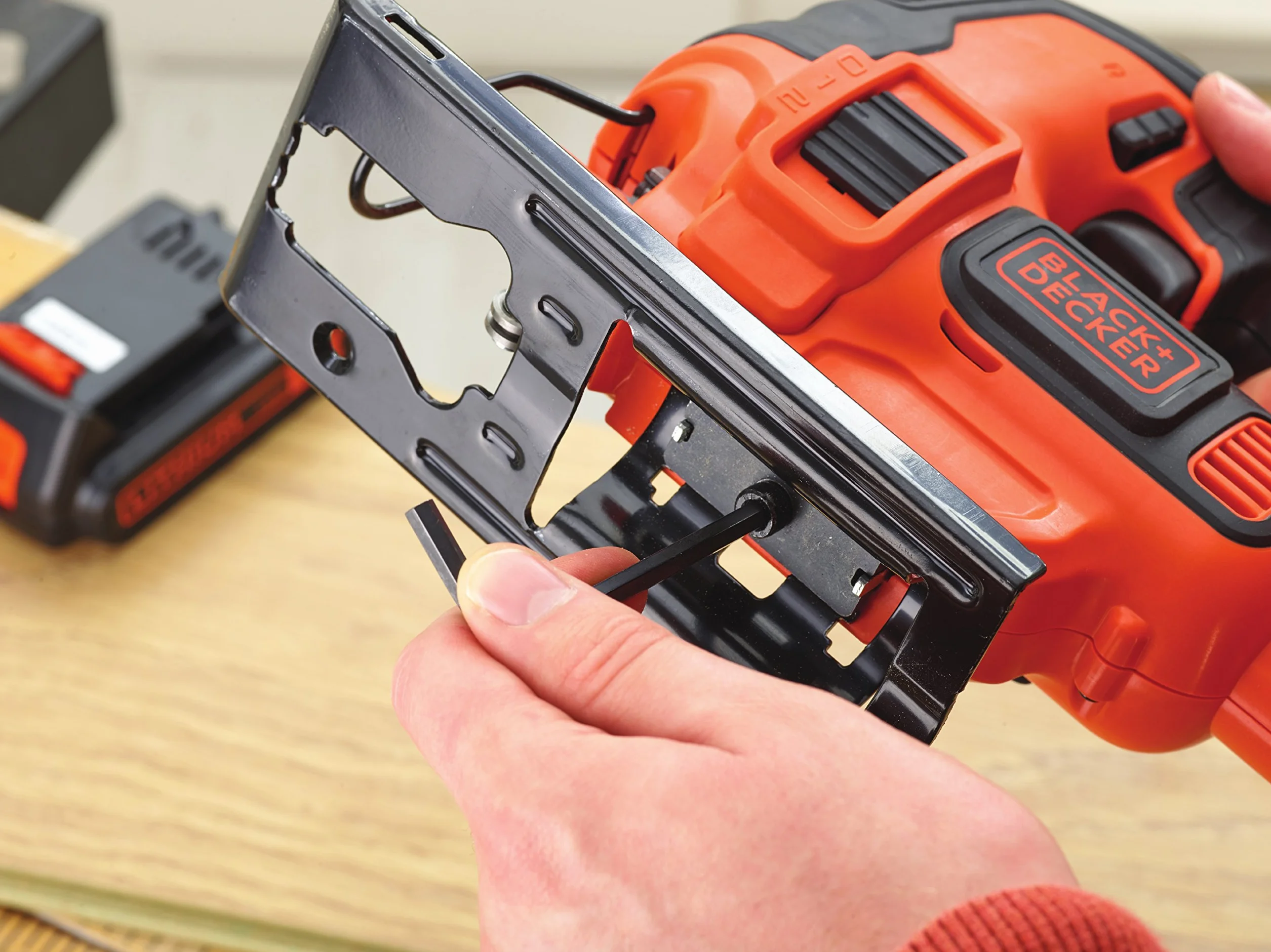 BLACK+DECKER Wyrzynarka akum., 18V, bez akum. i ład, BDCJS18N-XJ