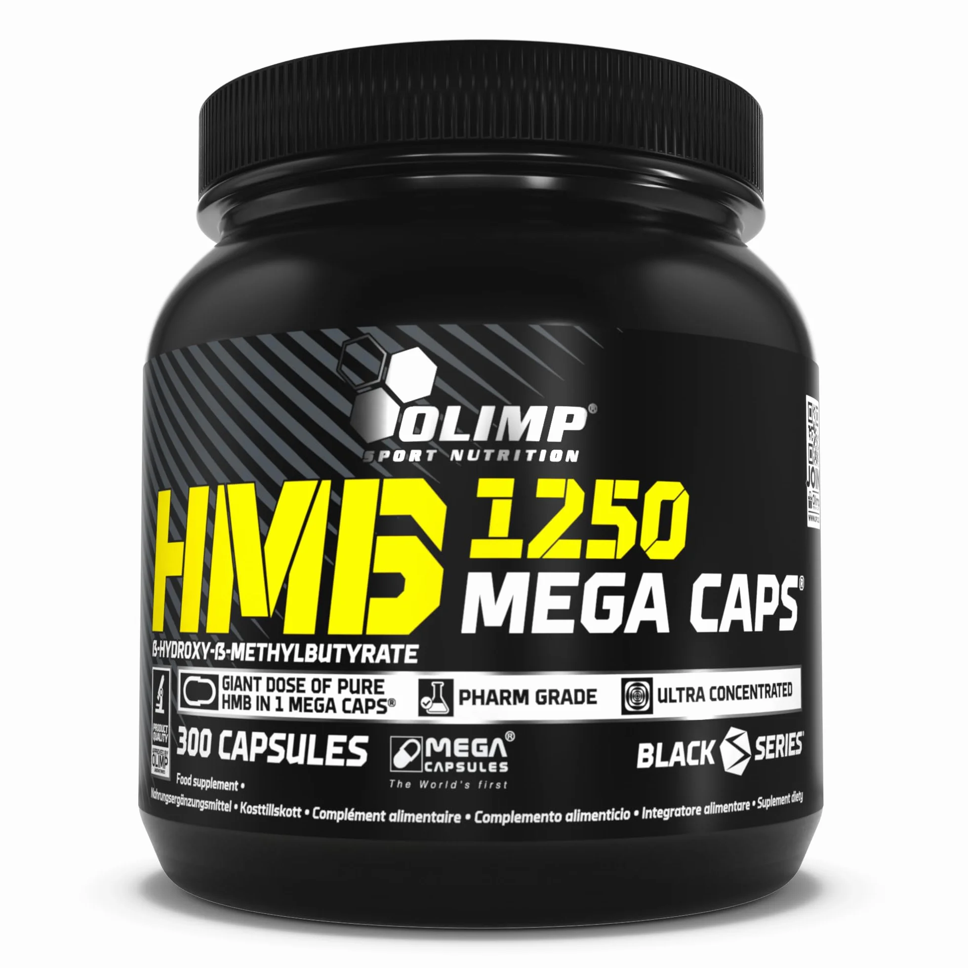 Olimp HMB 1250 Mega Caps - 300 Kapsułek