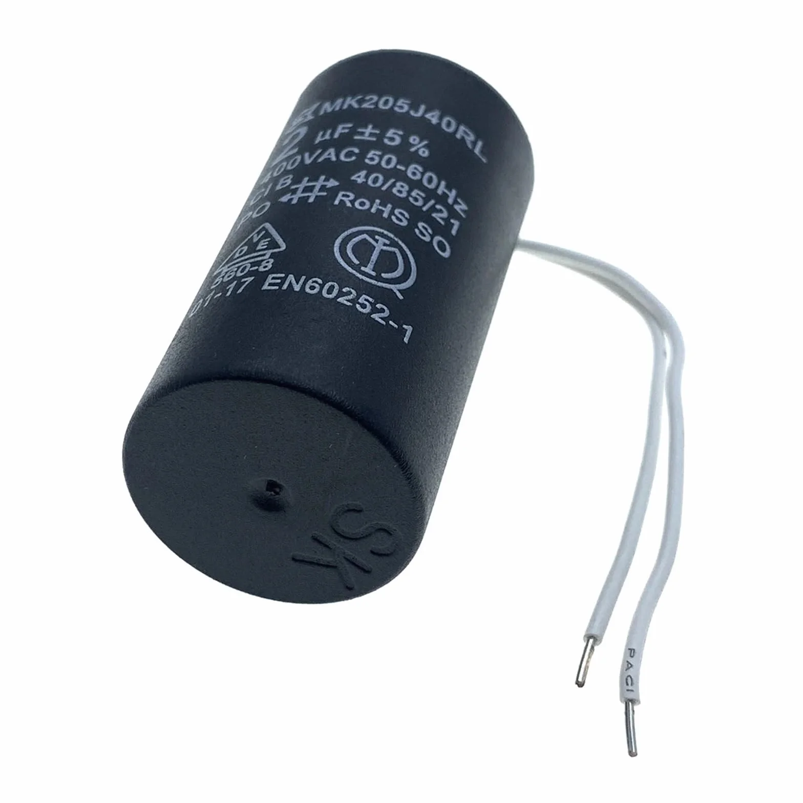 HWEIH Część kotła gazowego Pompa cyrkulacyjna wody Kondensator MK205J40RL MK255J40RL 2,0 uF 2,5 uF(MK265N40RL 2.6uF)
