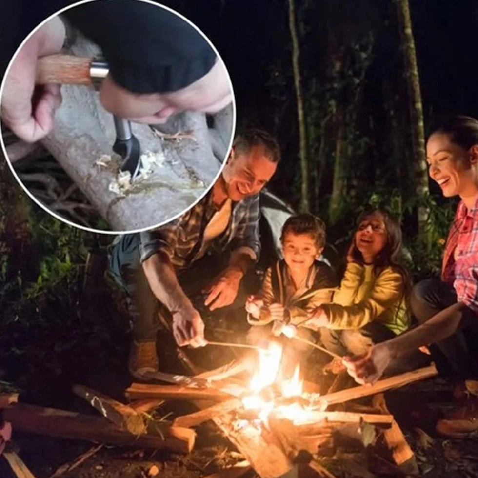 Bushcraft zestaw wierteł ręcznych z kaburą, wielofunkcyjne narzędzie survivalowe, ręczny ślimak, wiertło ręczne, ślimak Scotch Eye, narzędzia survivalowe do bushcraft