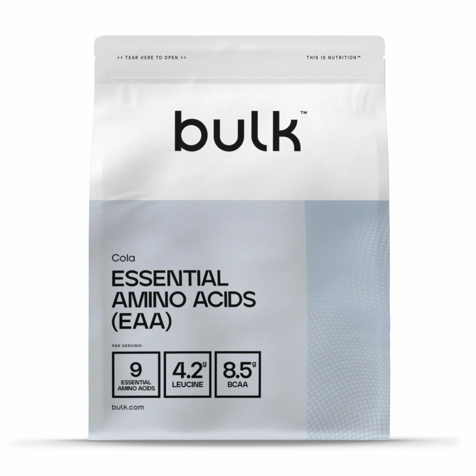 Bulk Niezbędne aminokwasy EAA Cola 500g 33 porcji