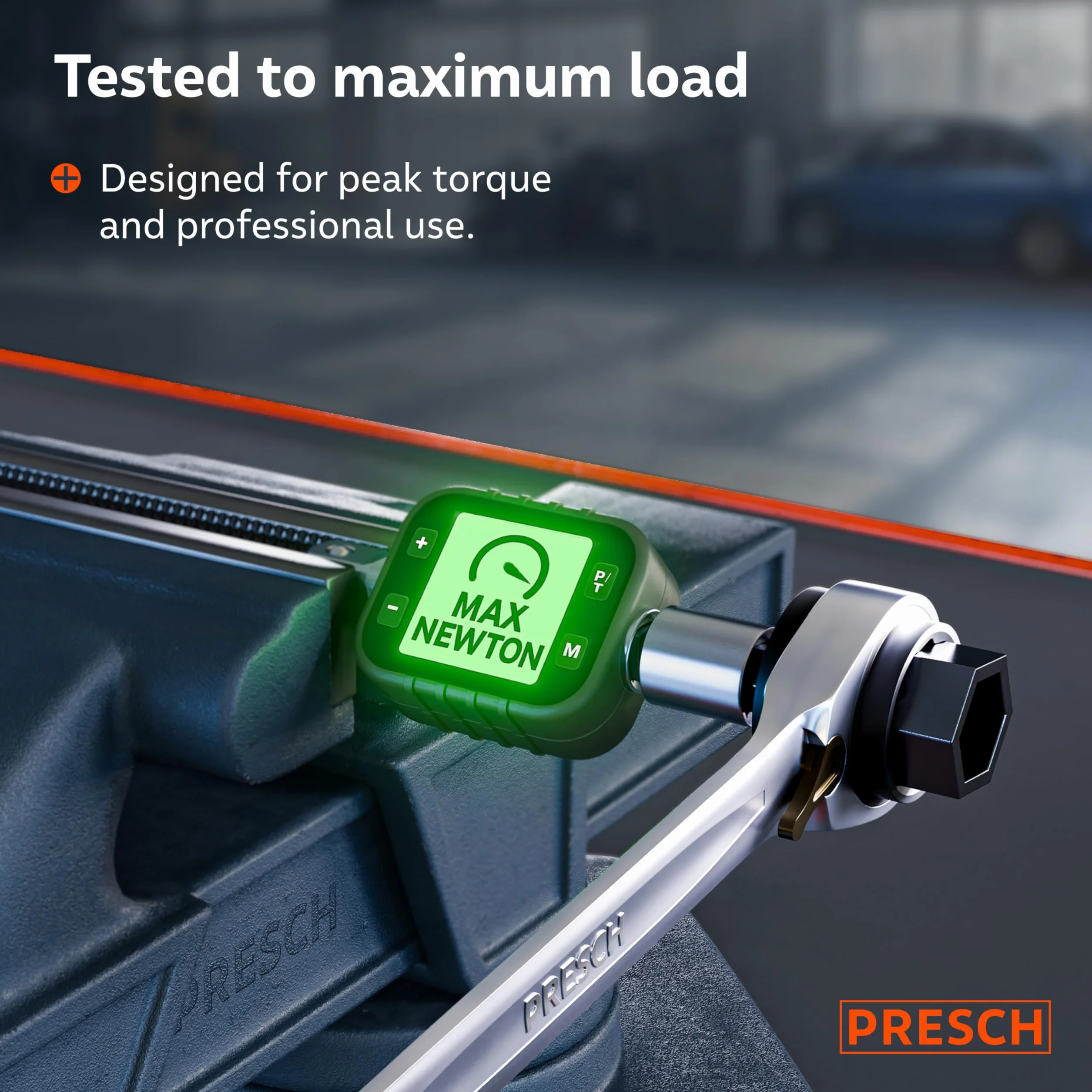 Presch Podwójny klucz grzechotkowy 4 w 1 9/11 mm 14/15 mm 90 zębów kąt powrotu 4°