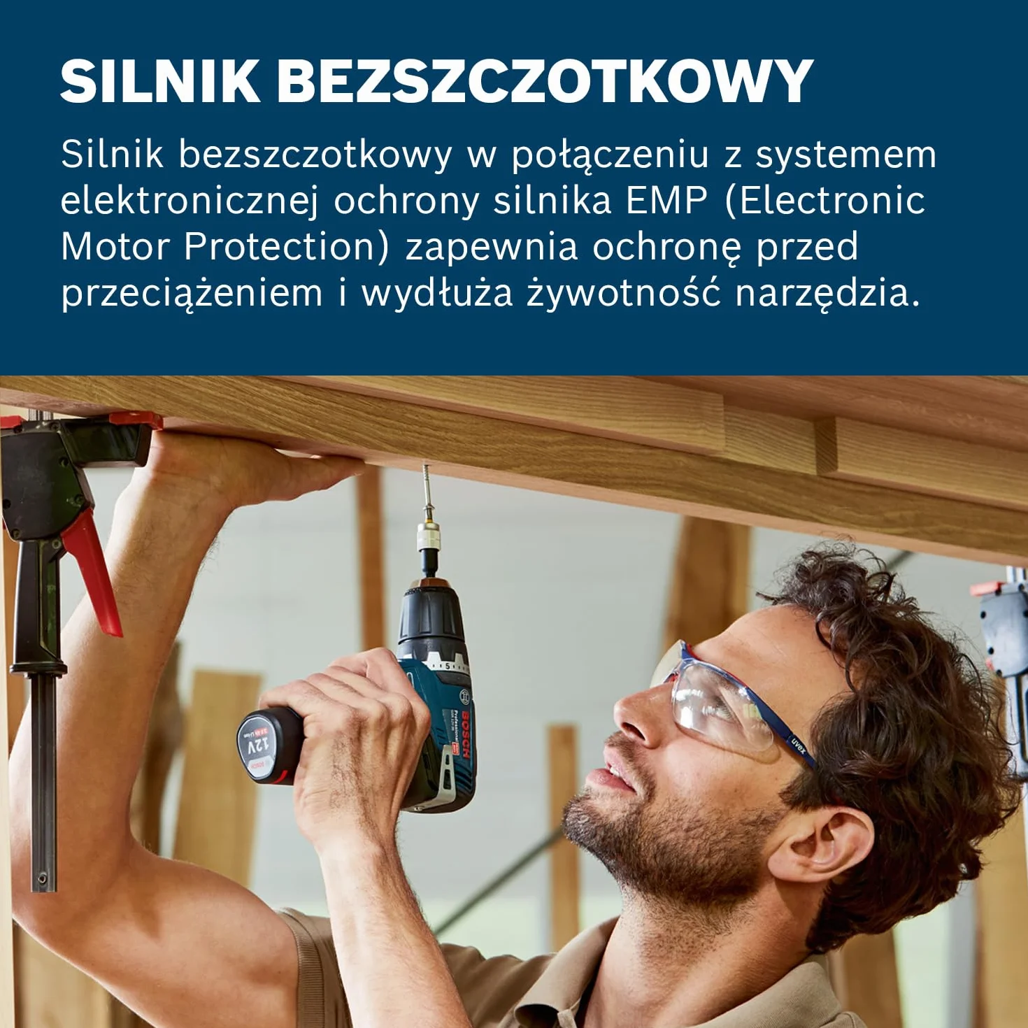 Bosch Professional system 12V: akumulatorowa wiertarko-wkrętarka GSR 12V-35 FC (bez akumulatorów i ładowarki, opakowanie kartonowe)