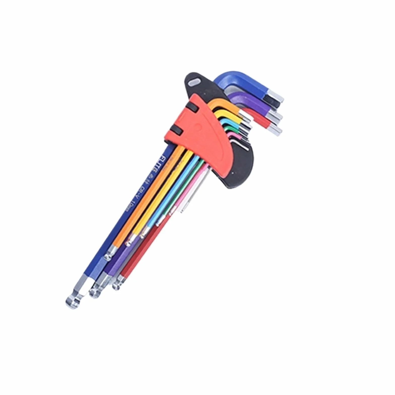 Zestaw kluczy sześciokątnych z długim ramieniem od 1,5 mm do 10 mm zestaw kluczy imbusowych do naprawy roweru klucz sześciokątny narzędzia ręczne L zestaw kluczy imbusowych