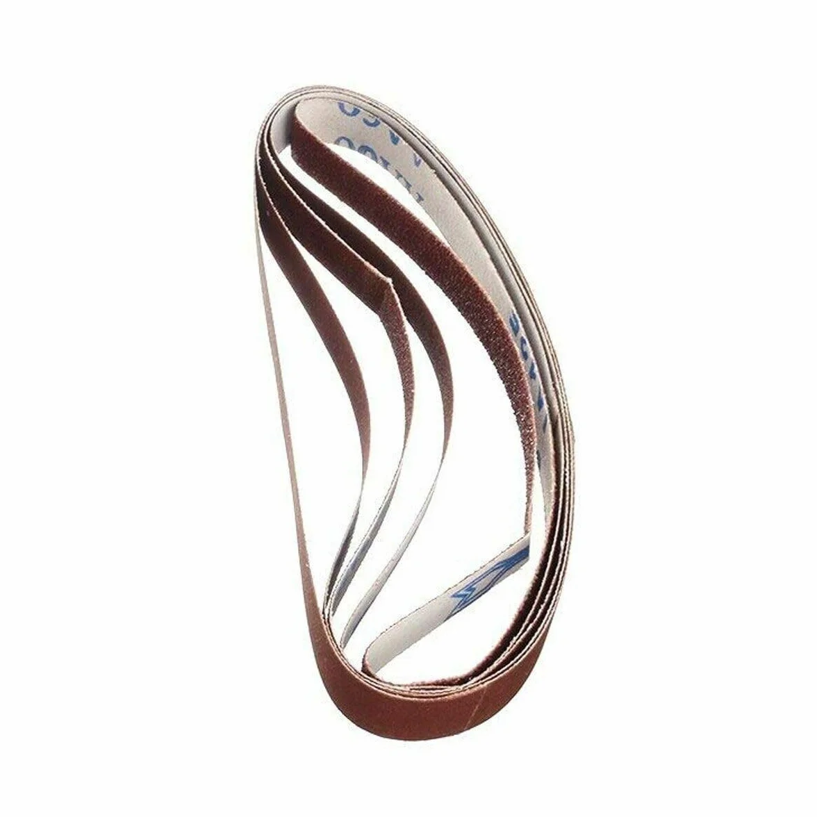 10 szt. Szlifierka taśmowa pasy szlifierskie 60-1000 papier ścierny o ziarnistości taśmy ścierne do metalowego polerowania drewna 457x13mm(60 grit)